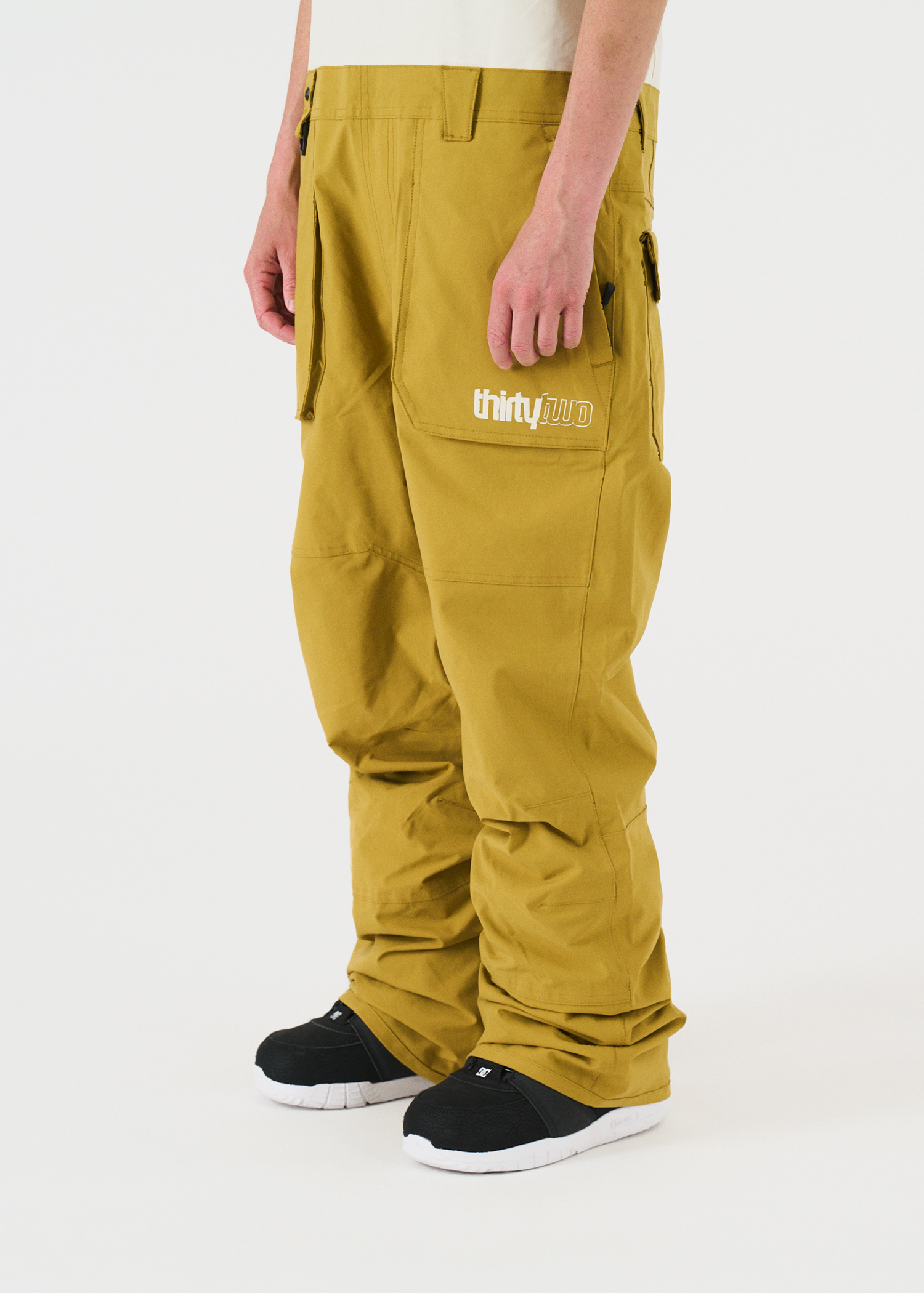 thirtytwo 32 ビブパンツ キャメル Thirtytwo Basement Bib Thirty Two Bib Pants ThirtyTwo Basement Bib
