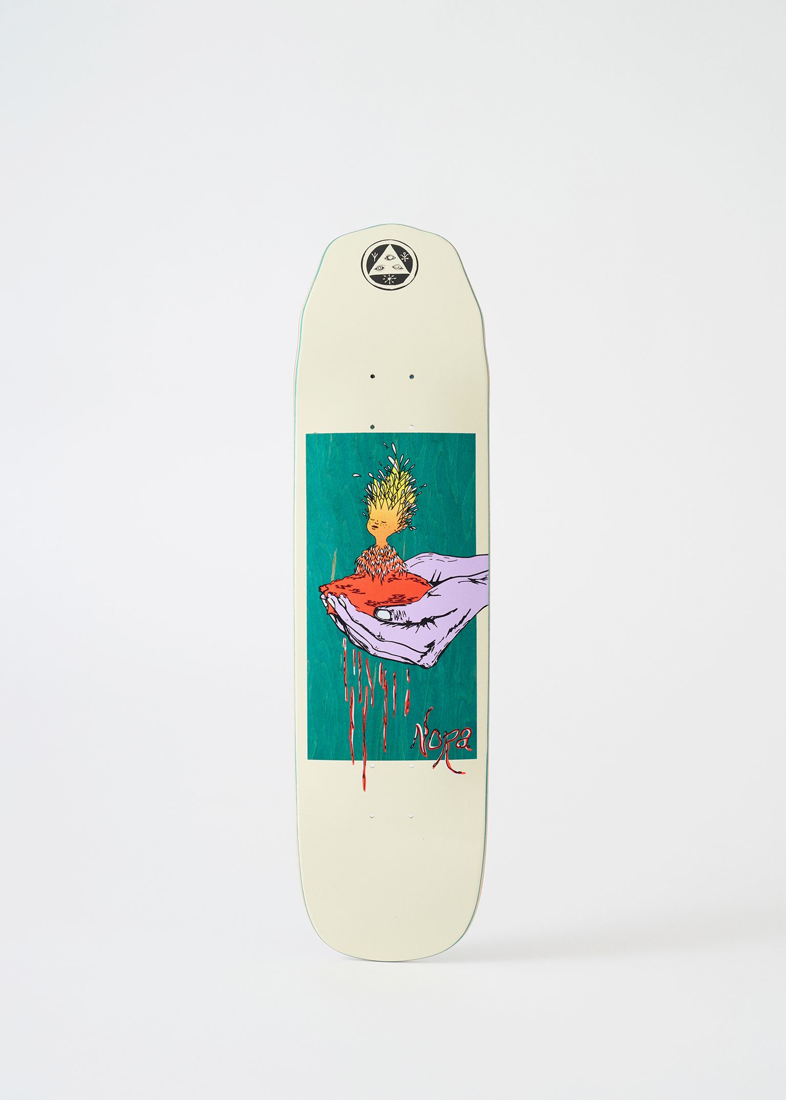 Soil Nora Vasconcellos on Wicked Queen 8.6" Skateboard Deck image