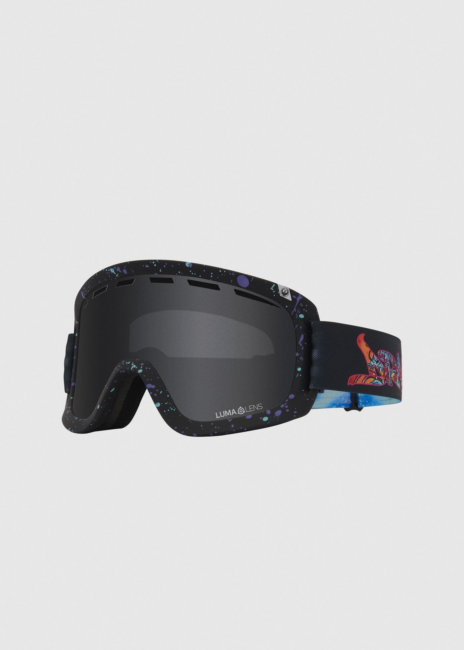 D1 Rattle Can / Lumalens Dark Smoke Goggles image