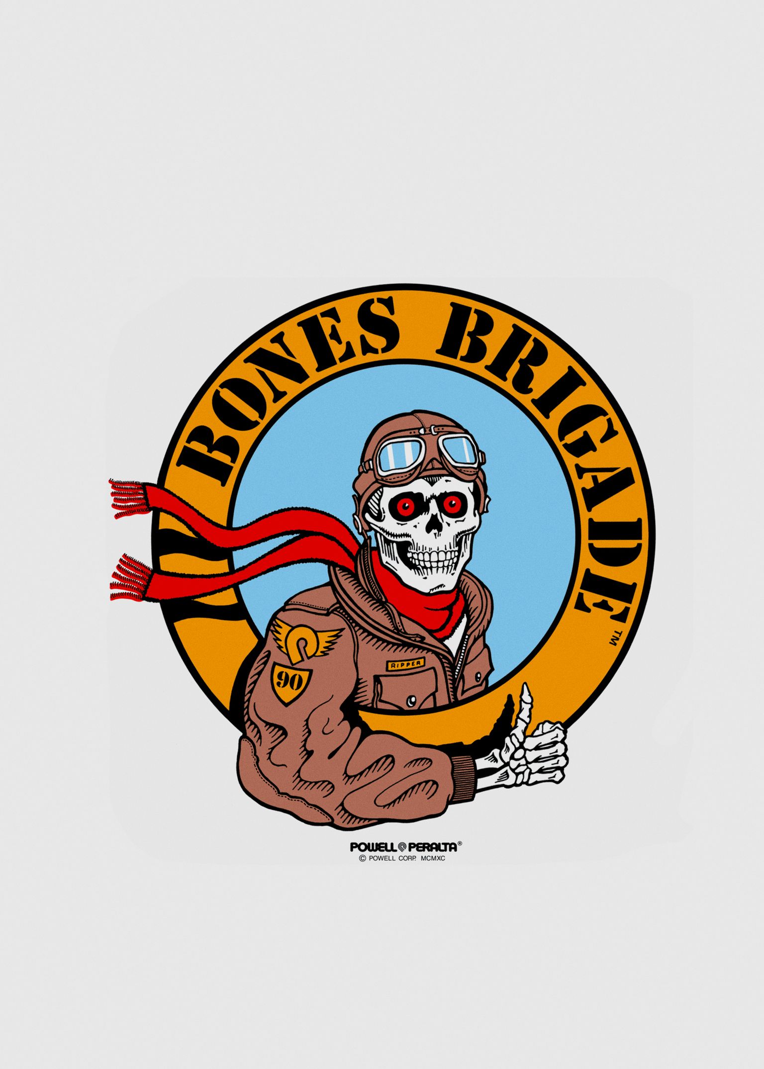 Bones Brigade Ripper Pilot Sticker image