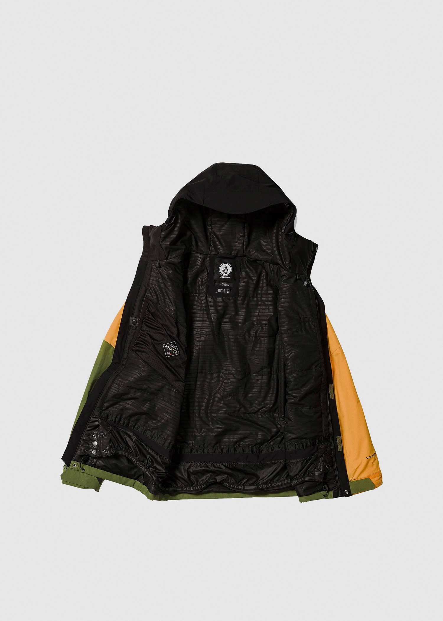 VOLCOM GORE-TEX フード付き中綿ジャケット Volcom Flash TDS GORE-TEX Jacket 2011 - Snowboarder