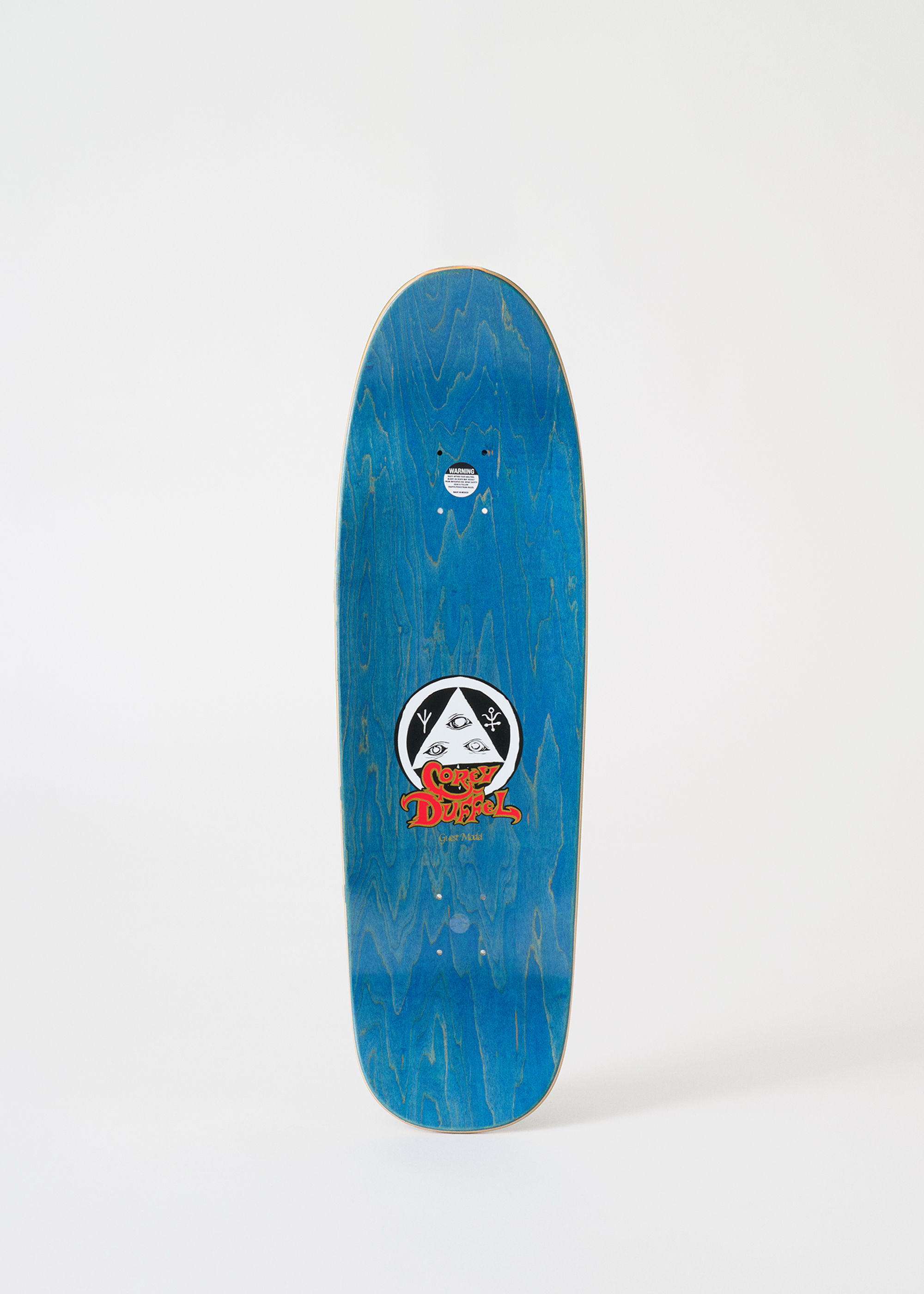 Welcome Skateboards Corey Duffel Guest Board on Blixa 9.25