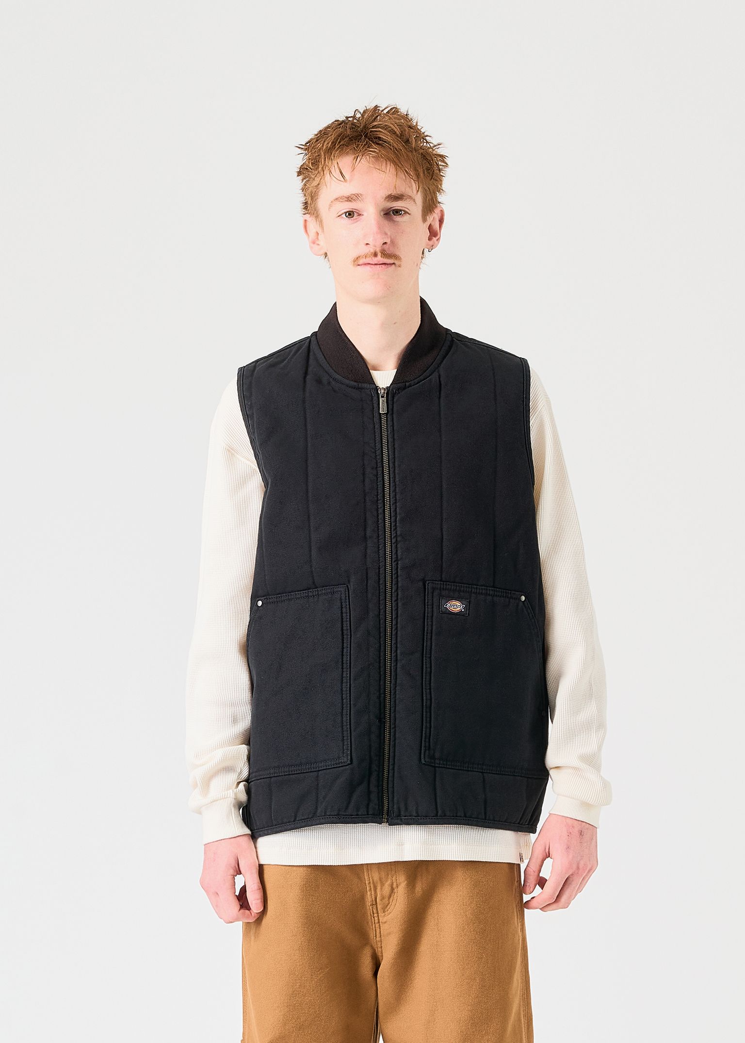 Quilted Canvas Vest image