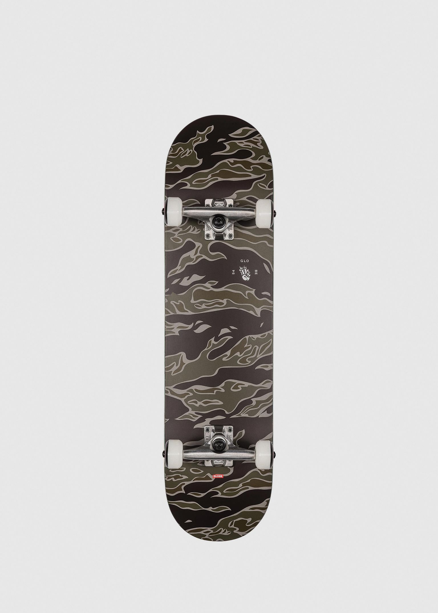 G1 Full On Tiger Camo Complete Skateboard image