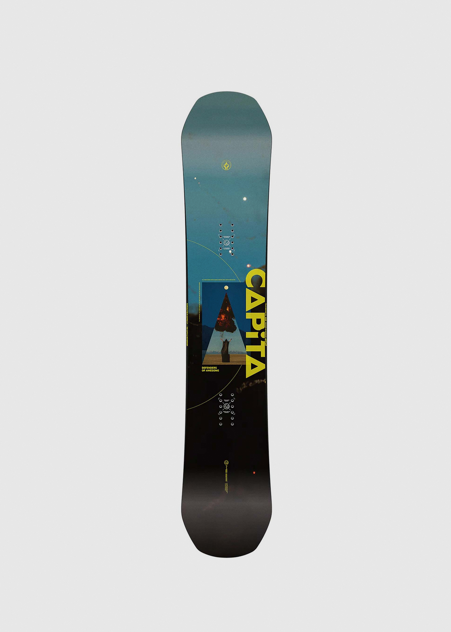 DOA Defenders of Awesome Wide Snowboard