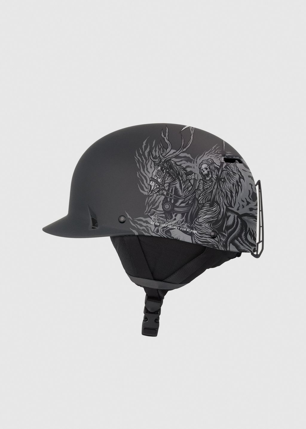 sandbox classic2.0 /snow マットブラック Classic 2.0 Snow Mips® Helmet (Fit System) – Sandbox Helmets