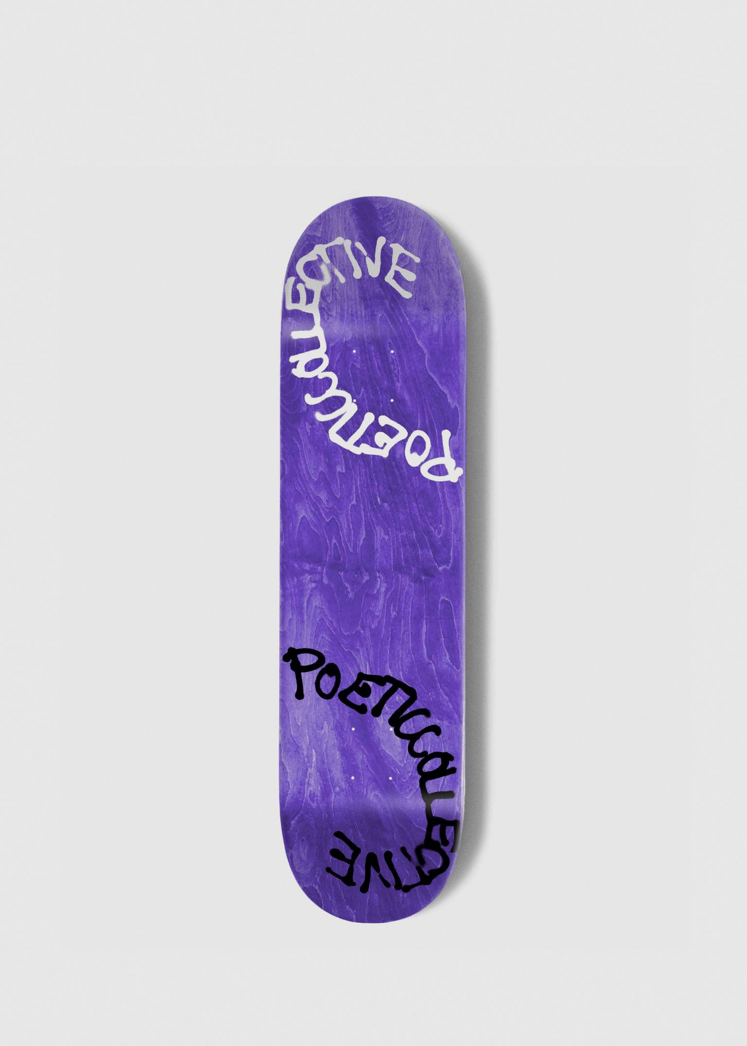 Spray Text 8.5" Skateboard Deck image