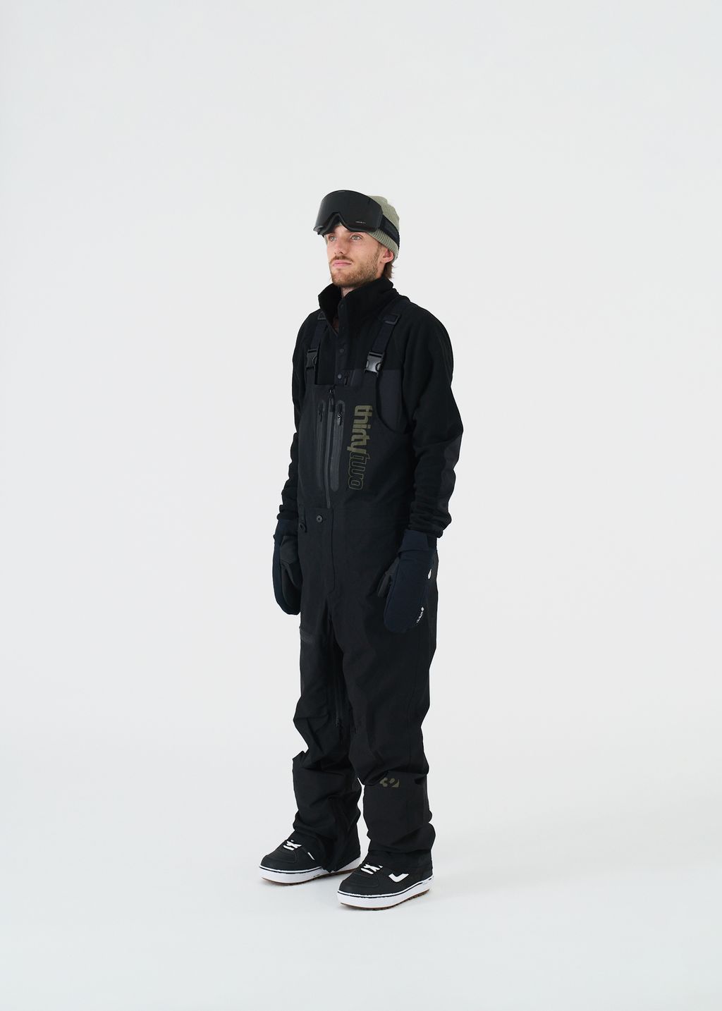 スノーボード Thirtytwo Men's TM-3 Mullair Bib Pants ThirtyTwo TM-3 Bib Pants