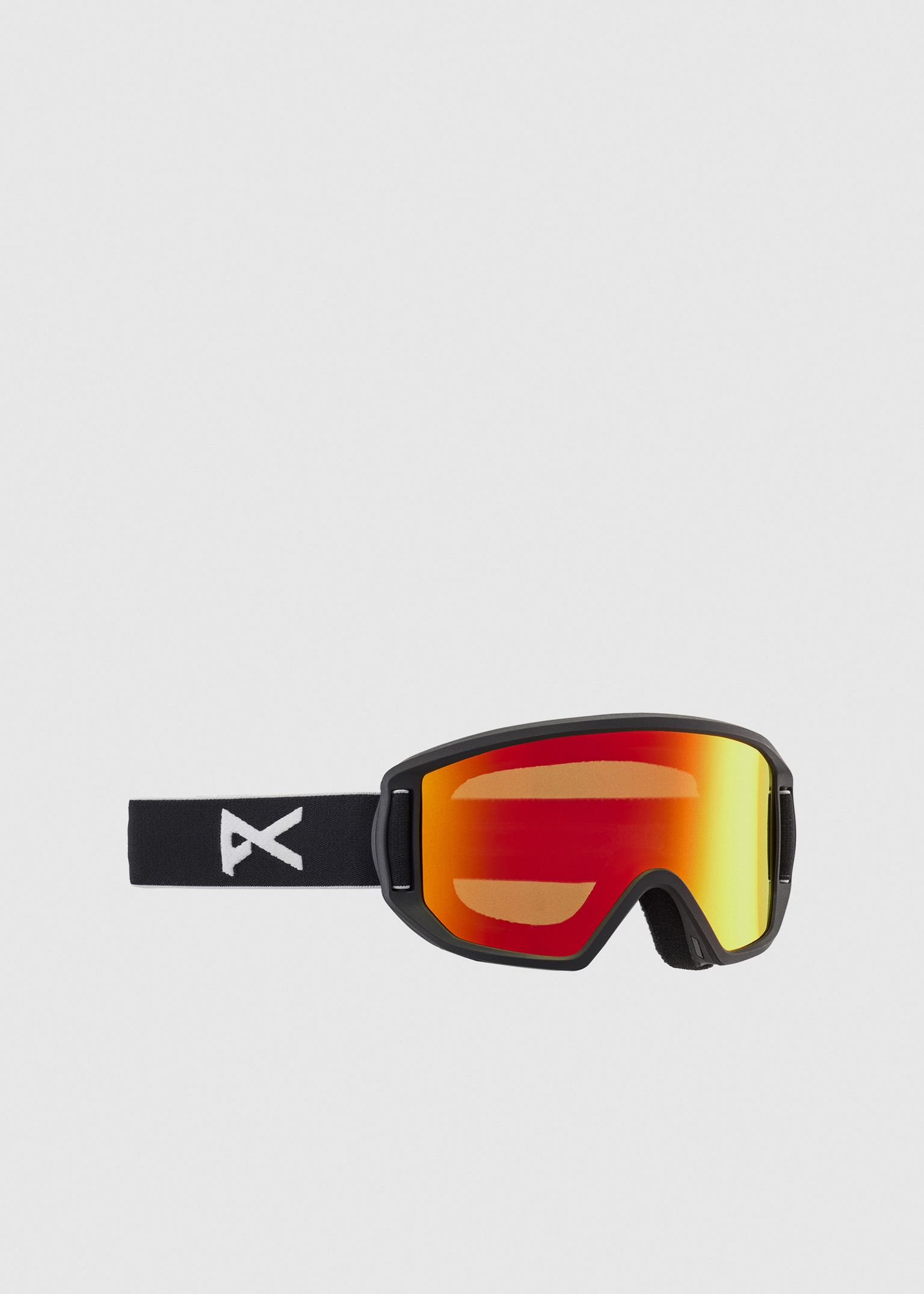 Relapse Jr. + MFI Face Mask Black / Red Solex Goggles image