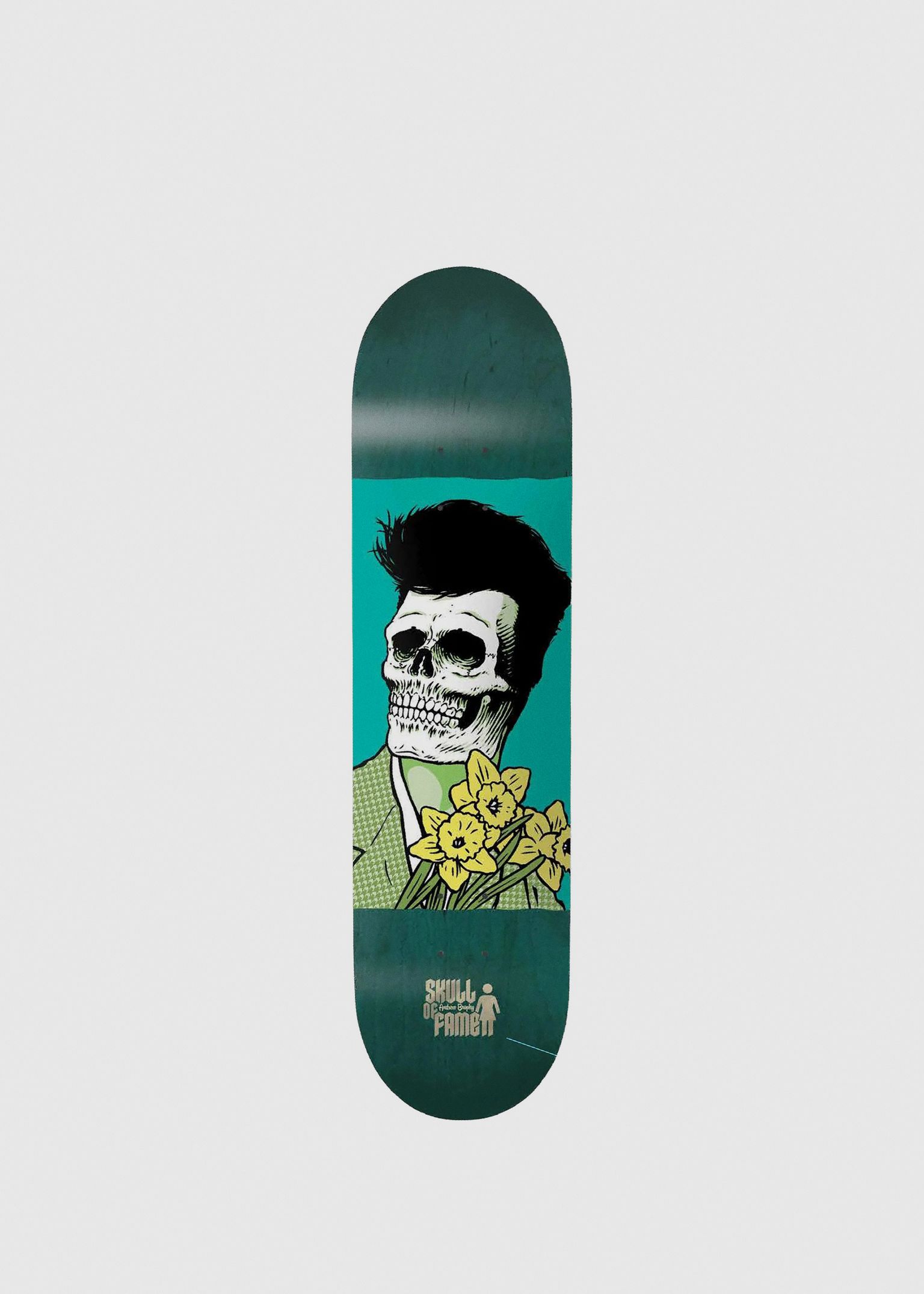 Brophy Skull Of Fame 8.8' Skateboard Deck image