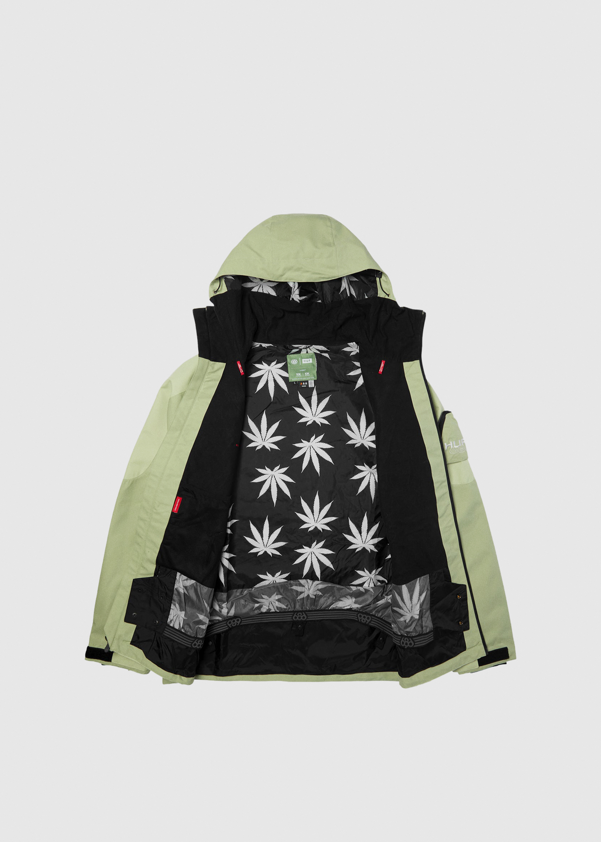686 Huf Double H Shell Jacket