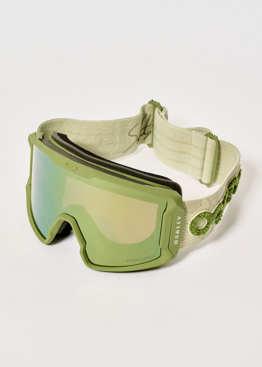 【新品】OAKLEY Line Miner M SAGE GOLDスノーゴーグル Oakley Line Miner L Sage Kotsenburg Signature / Prizm Sage Gold