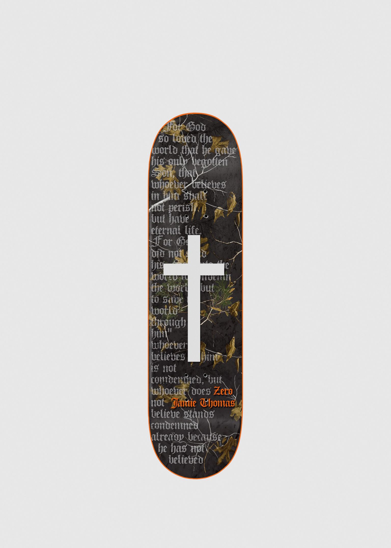 Zero Skateboards Zero X Realtree Thomas Cross 8.25' Skateboard Deck