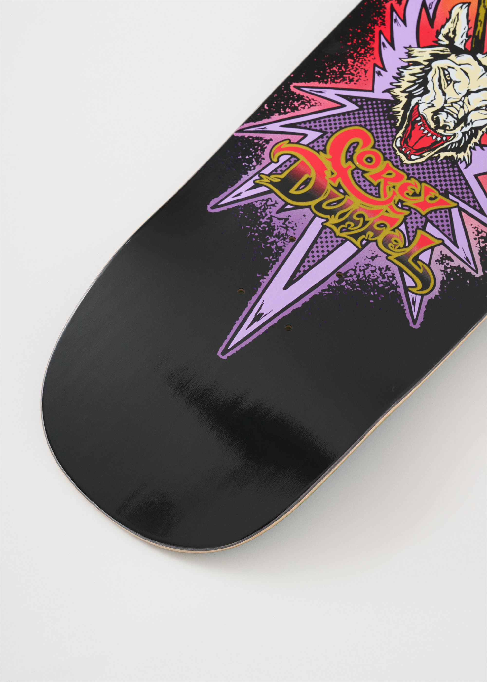 Welcome Skateboards Corey Duffel Guest Board on Blixa 9.25