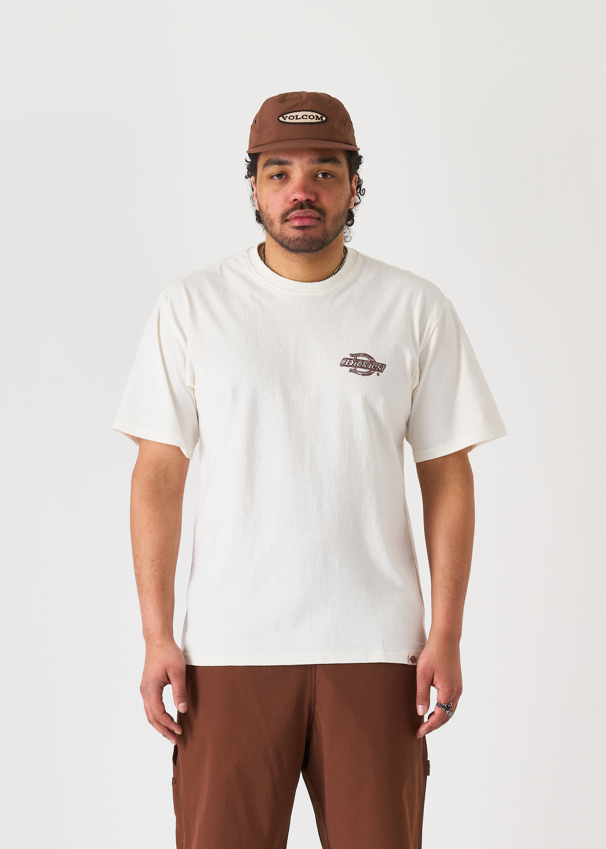 KUgodselection xxx dickies アイゼンハワ- KUgodselection xxx dickies アイゼンハワ- Dickies Wood Logo Tee