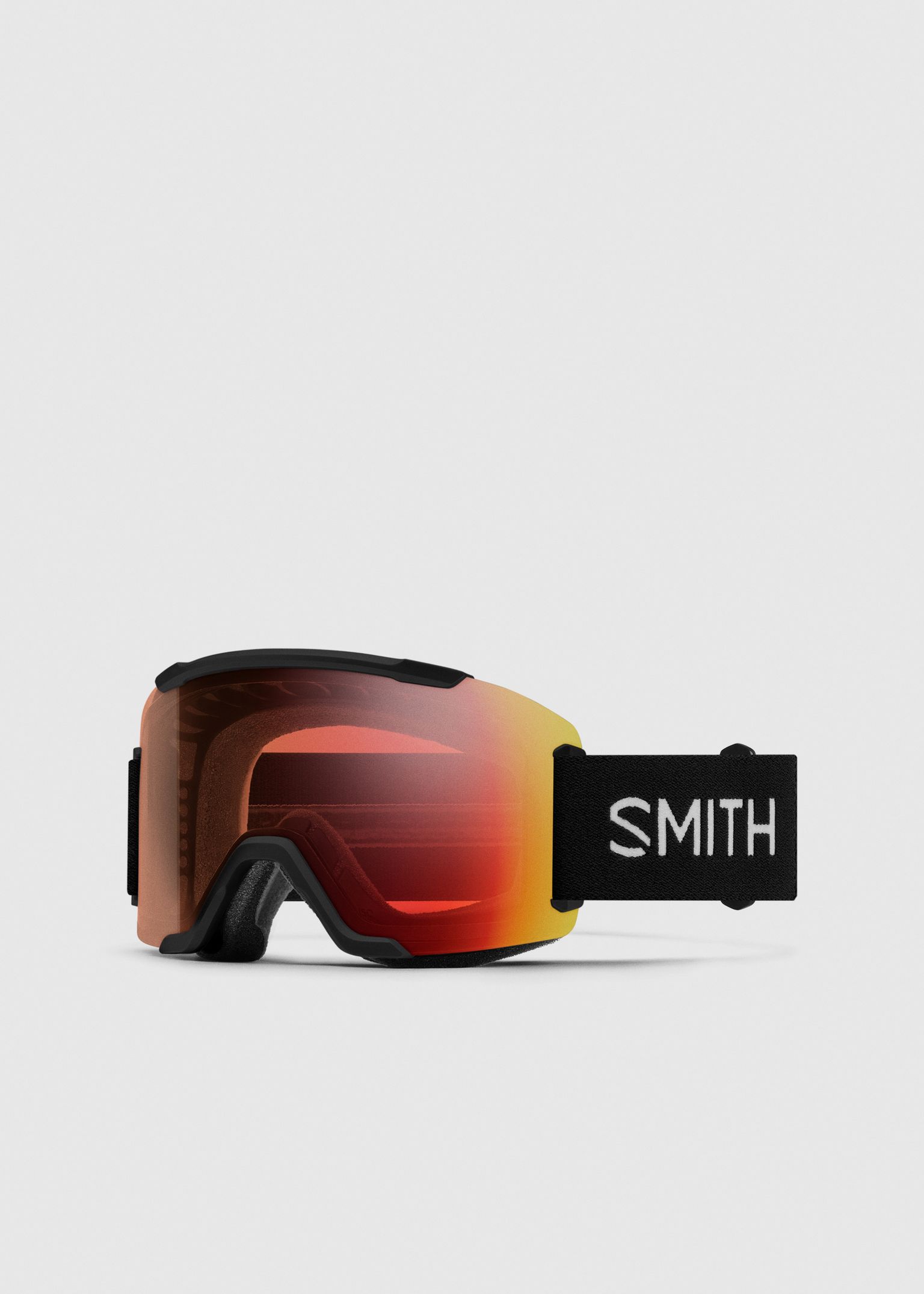 Squad Black / ChromaPop Pro Photochromic Red Mirror Goggles image