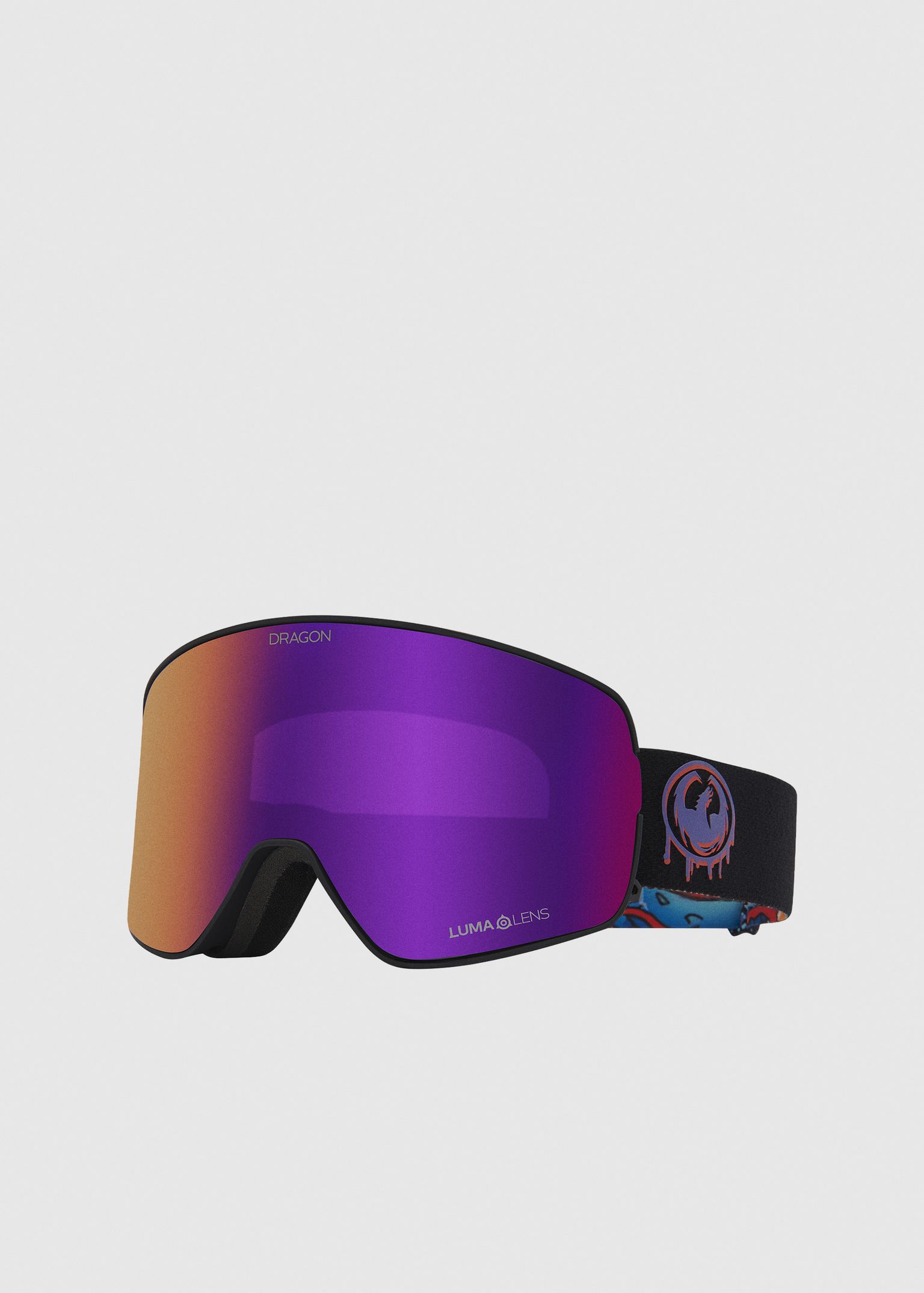 NFX2 Rattled / Lumalens Purple Ionized Goggles image