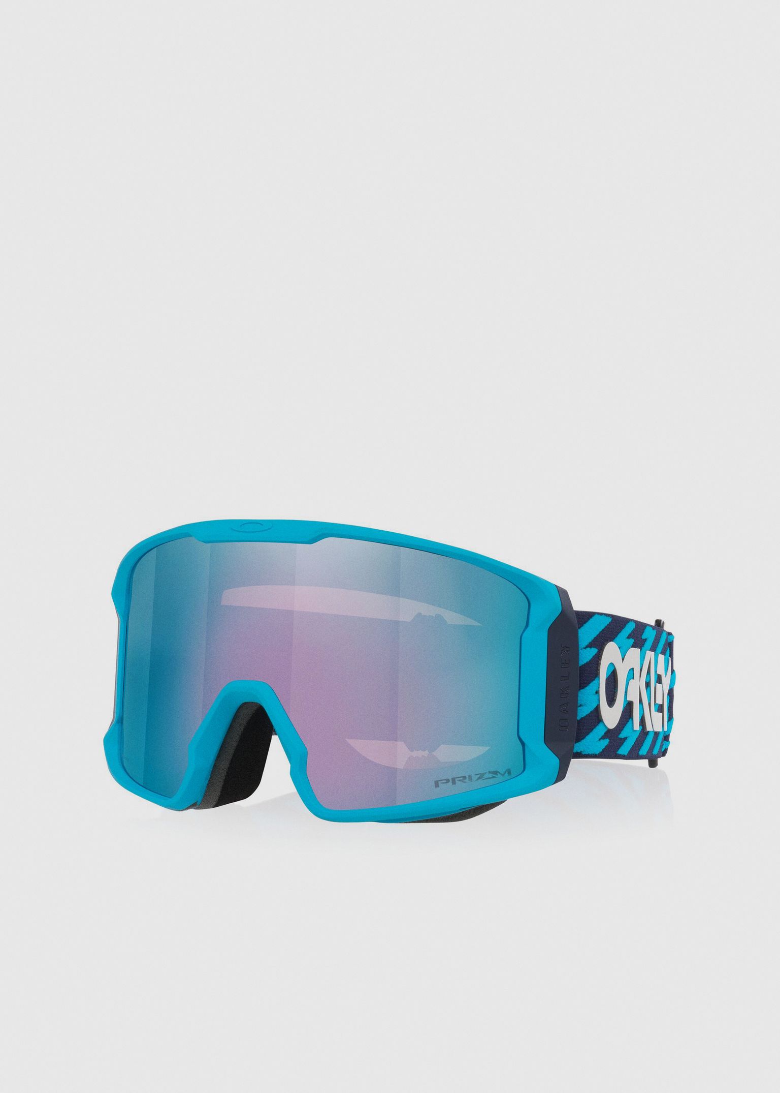 Line Miner L Blue Bolts / Prizm Sapphire Iridium Goggles image