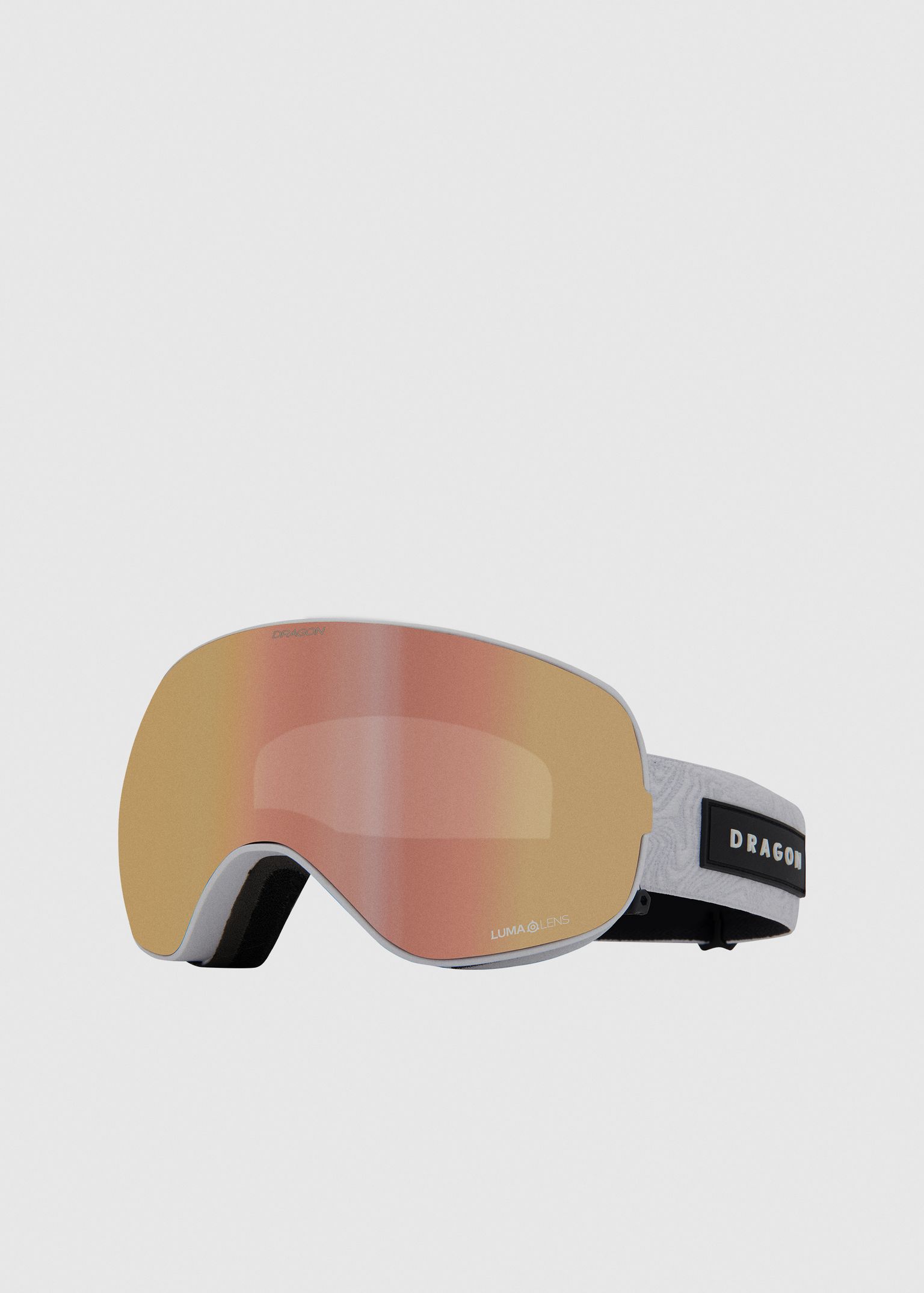 X2s Snow / Lumalens Rose Gold Ionized Goggles image
