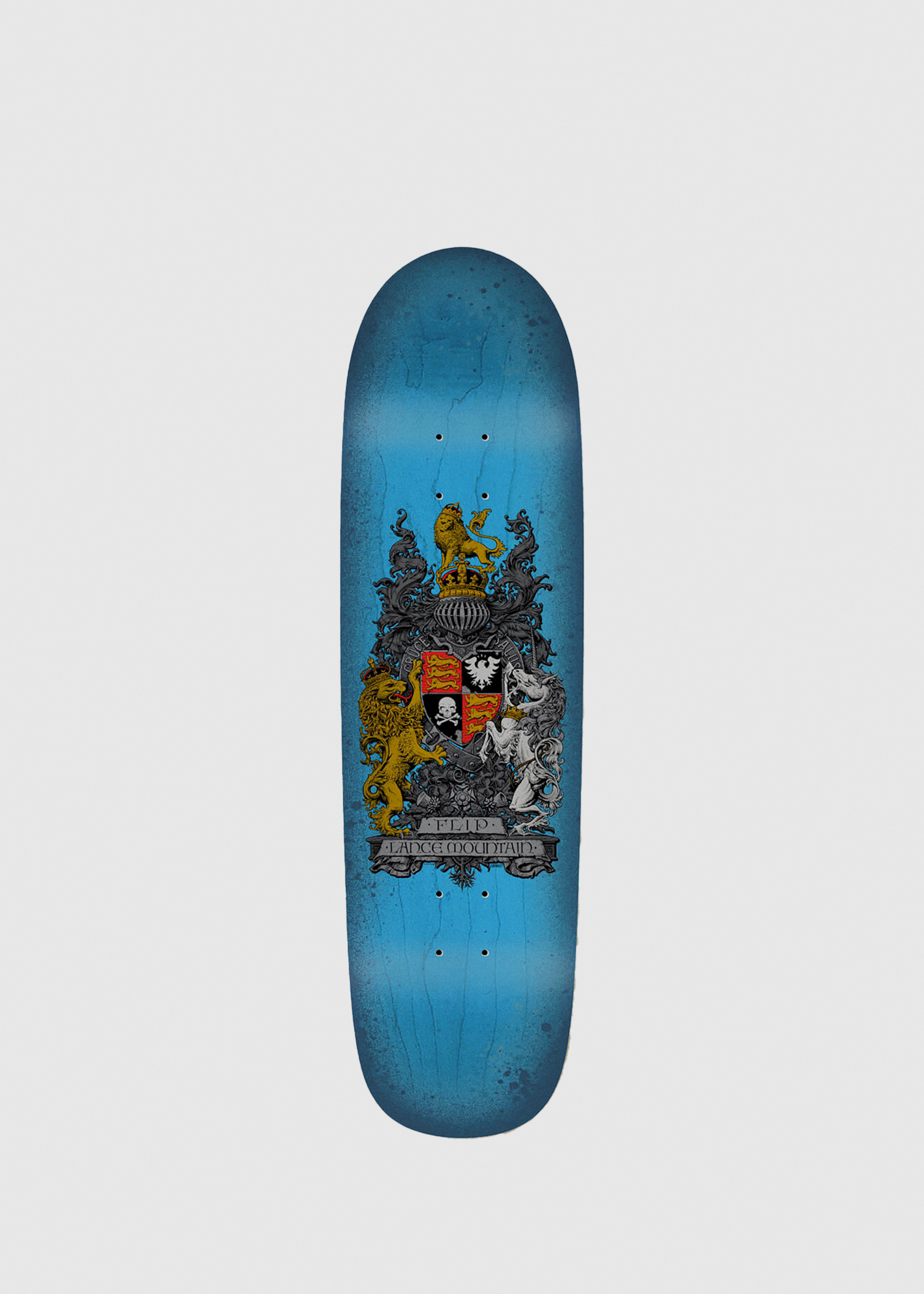 Flip Skateboards Mountain Crest Sprayed Teal 8.7