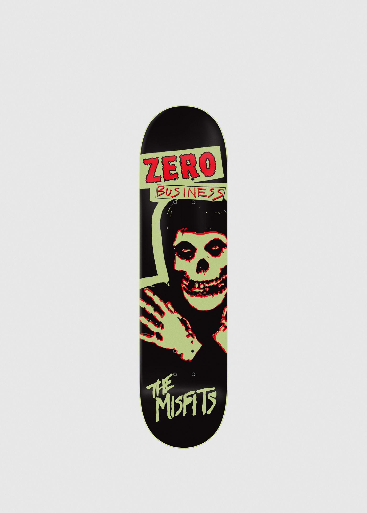 Misfits Zero Business GITD 8.25' Skateboard Deck image