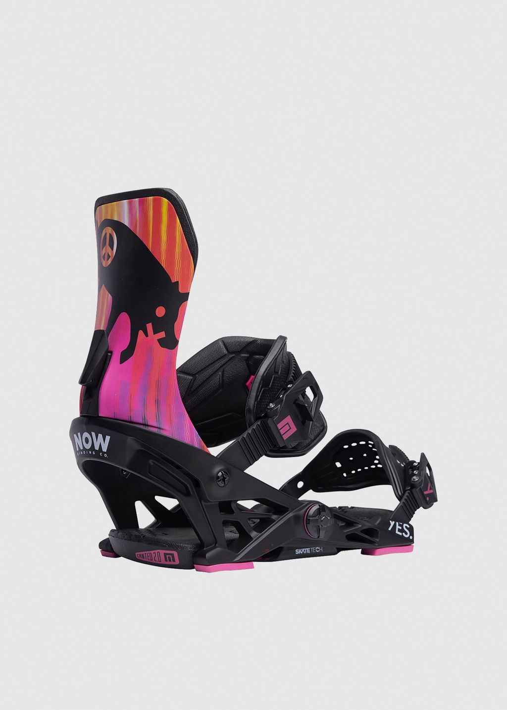 24 now binding ＹＥＳ. colabo　Ｓサイズ NOW Yes X Now Snowboard Bindings