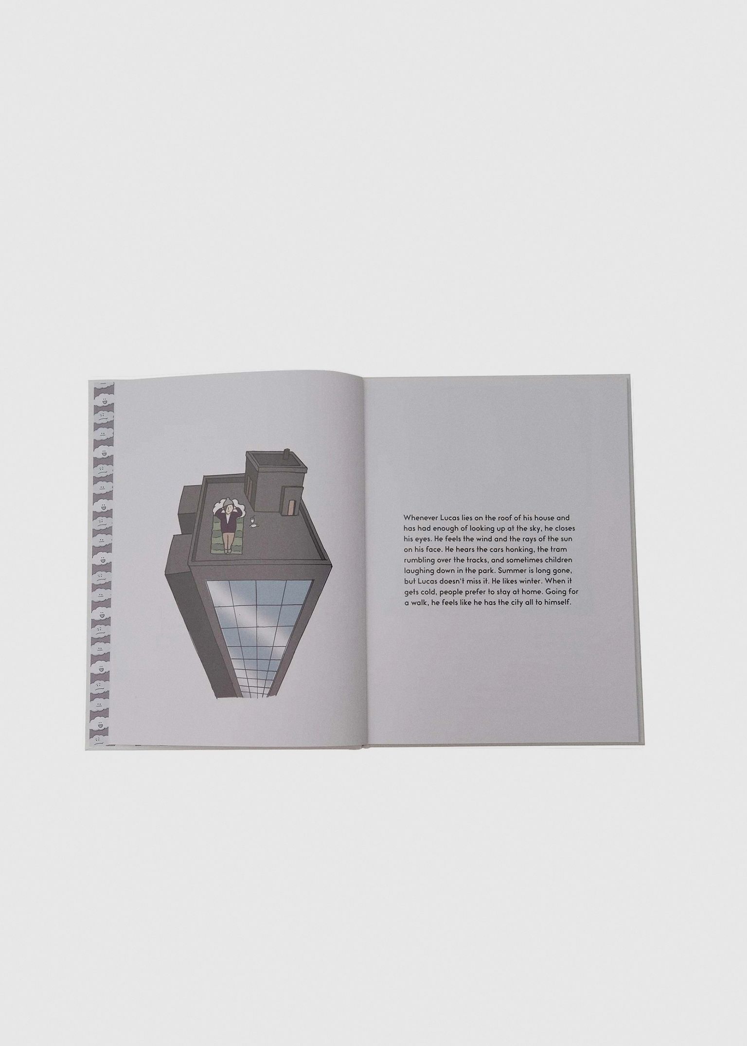 Snowboarding Makes Me Happy Hardcover Book image