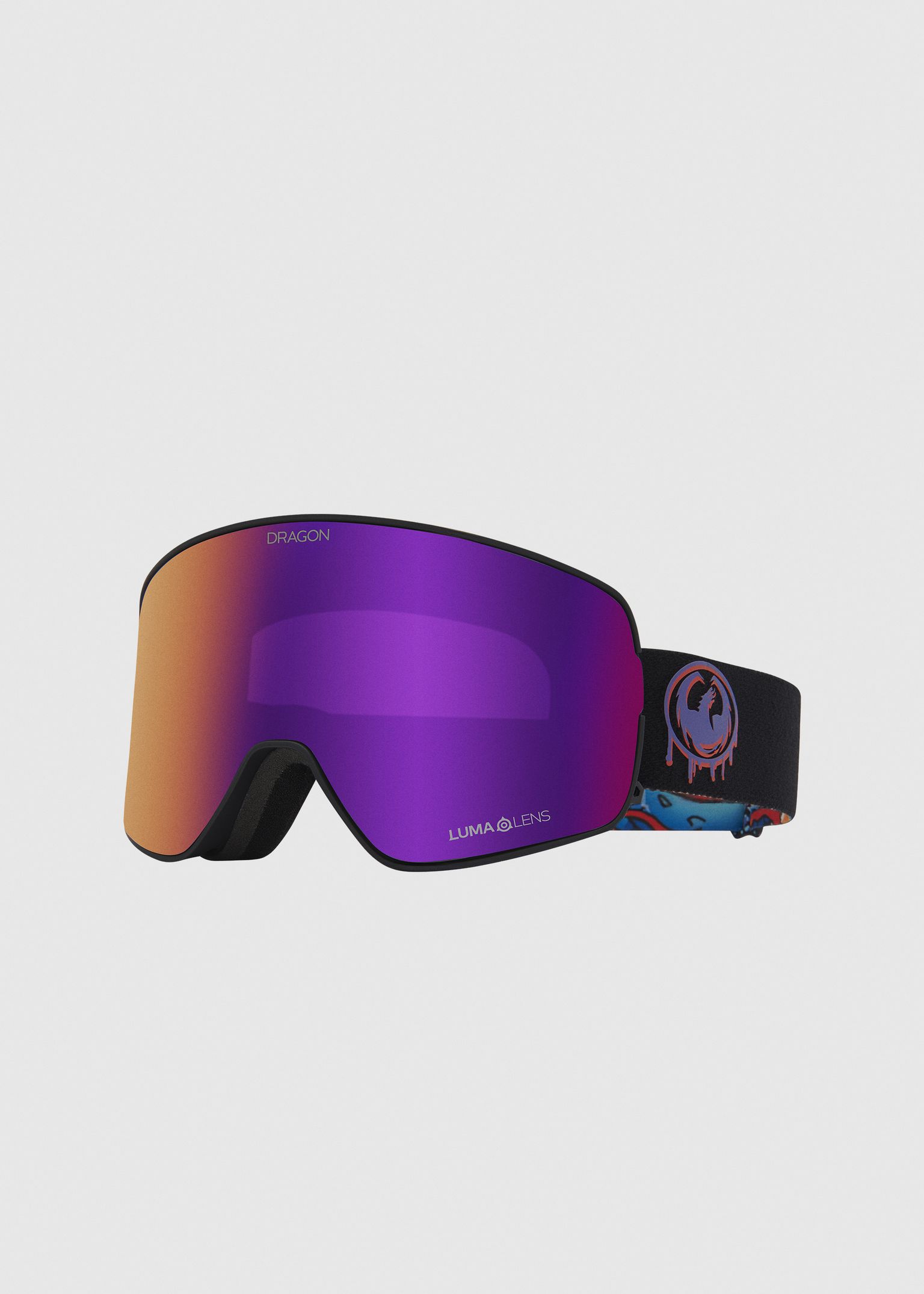 NFX2 Rattled / Lumalens Purple Ionized Goggles image