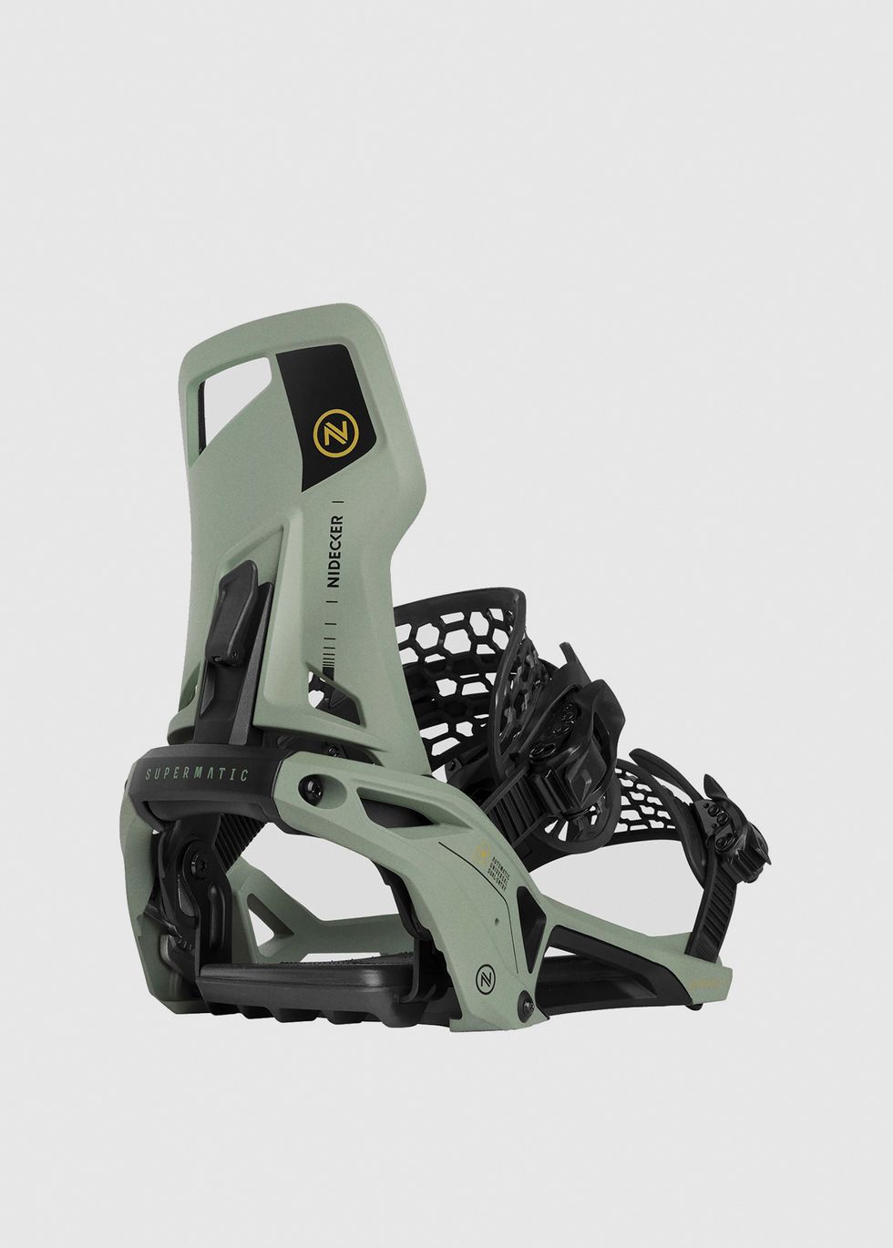 Nidecker Supermatic Snowboard Bindings