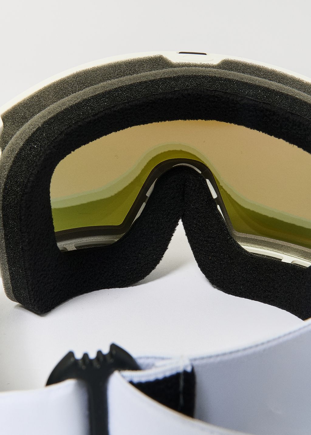Oakley Target Line M Matte White / Fire Iridium Goggles