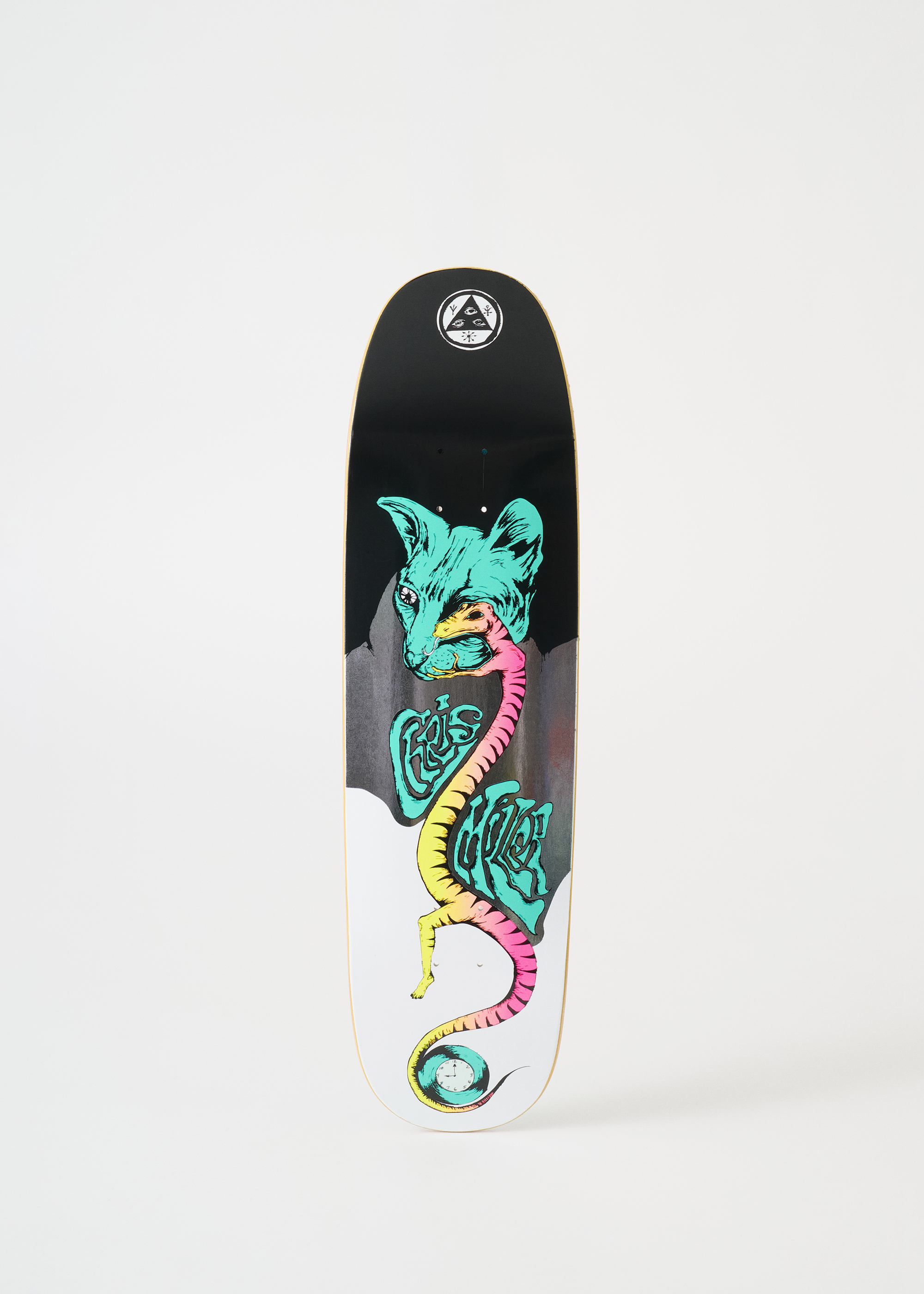 Welcome Skateboards Left Eye Chris Miller on Catblood 2.0 8.75