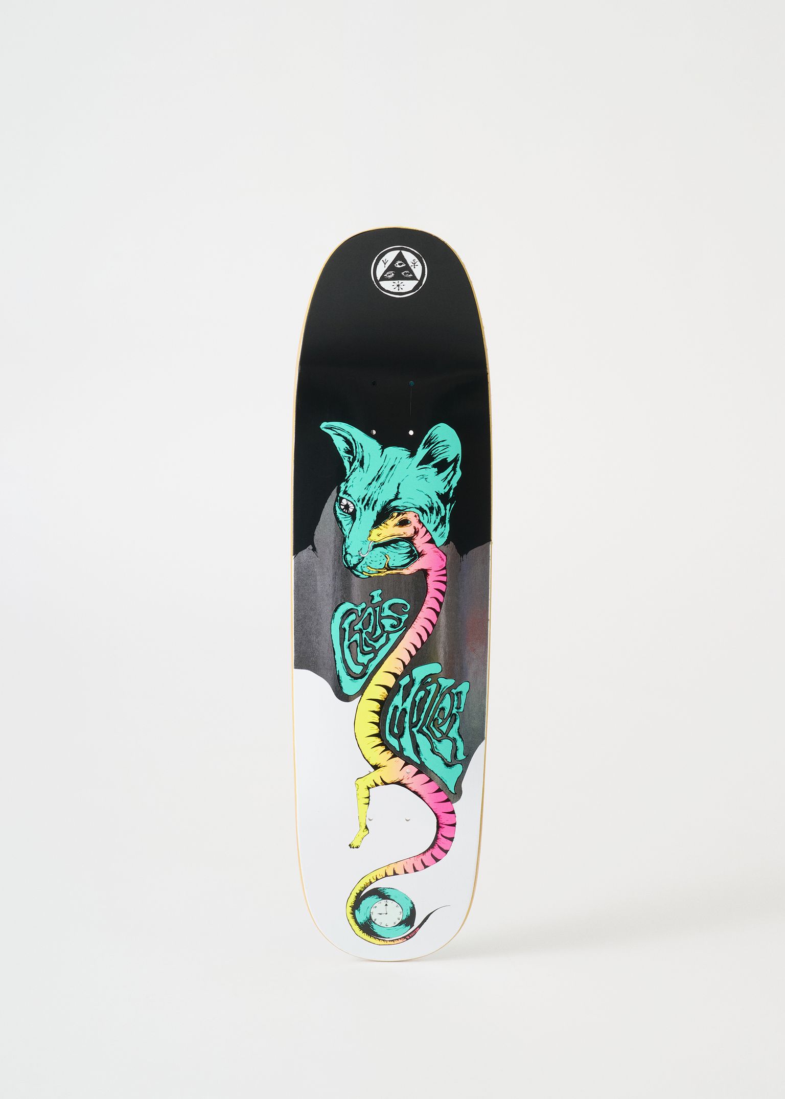 Left Eye Chris Miller on Catblood 2.0 8.75" Skateboard Deck image