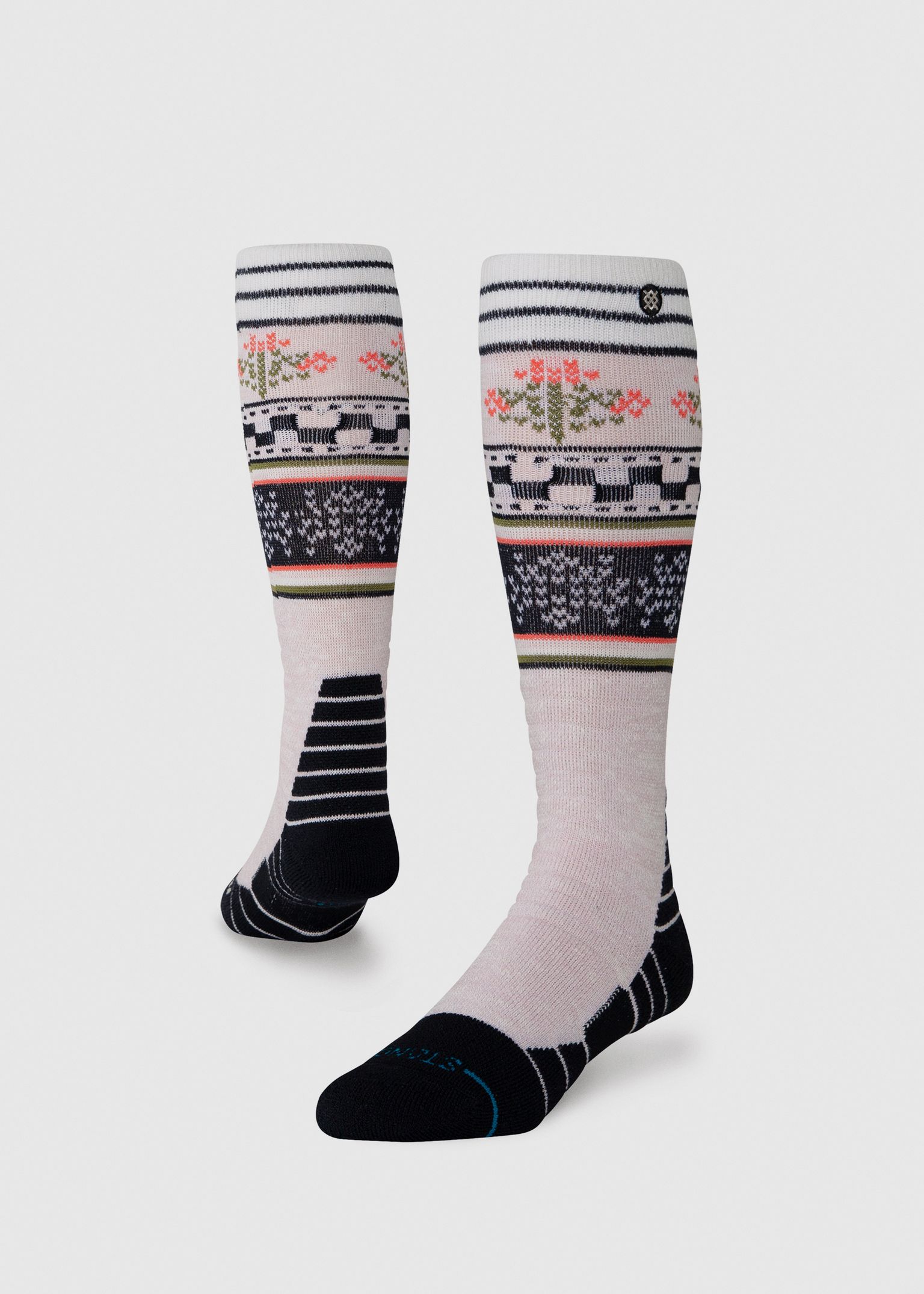Winter Bloom Mid Poly Snow Sock image