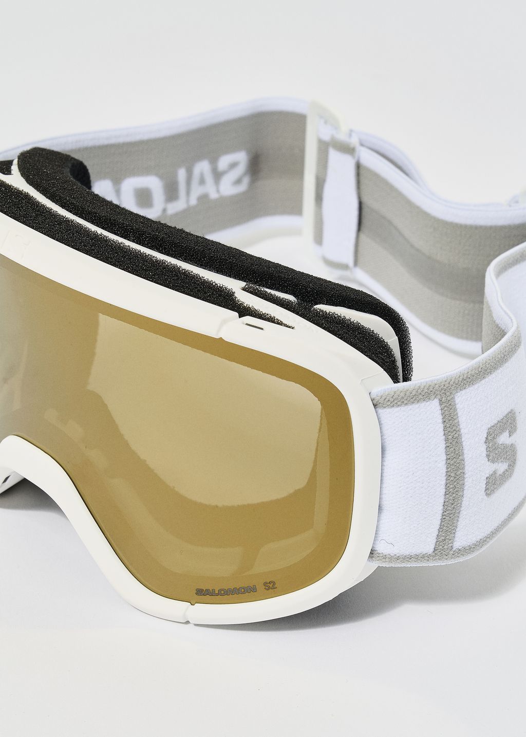 Salomon Lumi Access White / Flash Gold Goggles