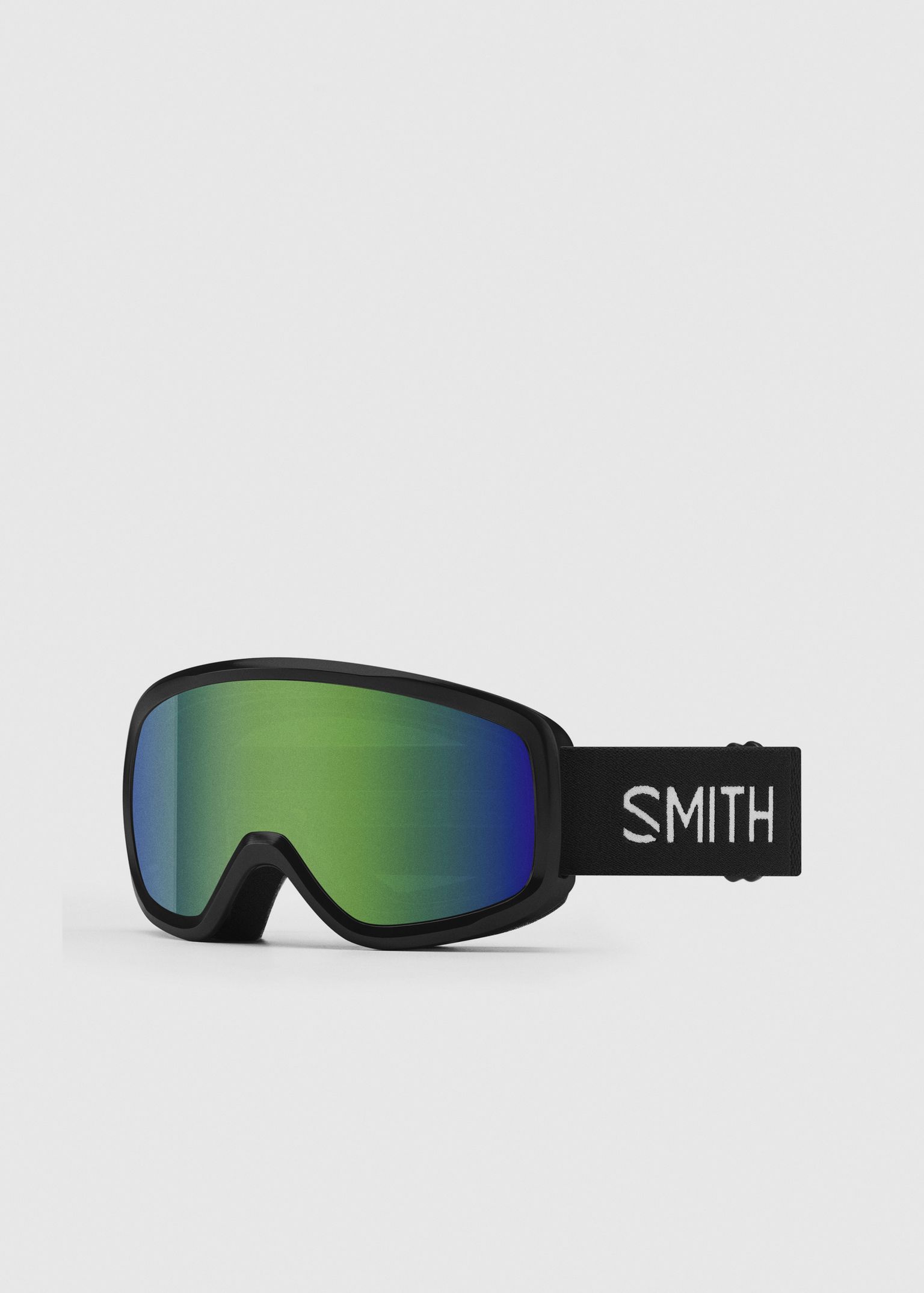Snowday Black / Green Sol-X Mirror Goggles image