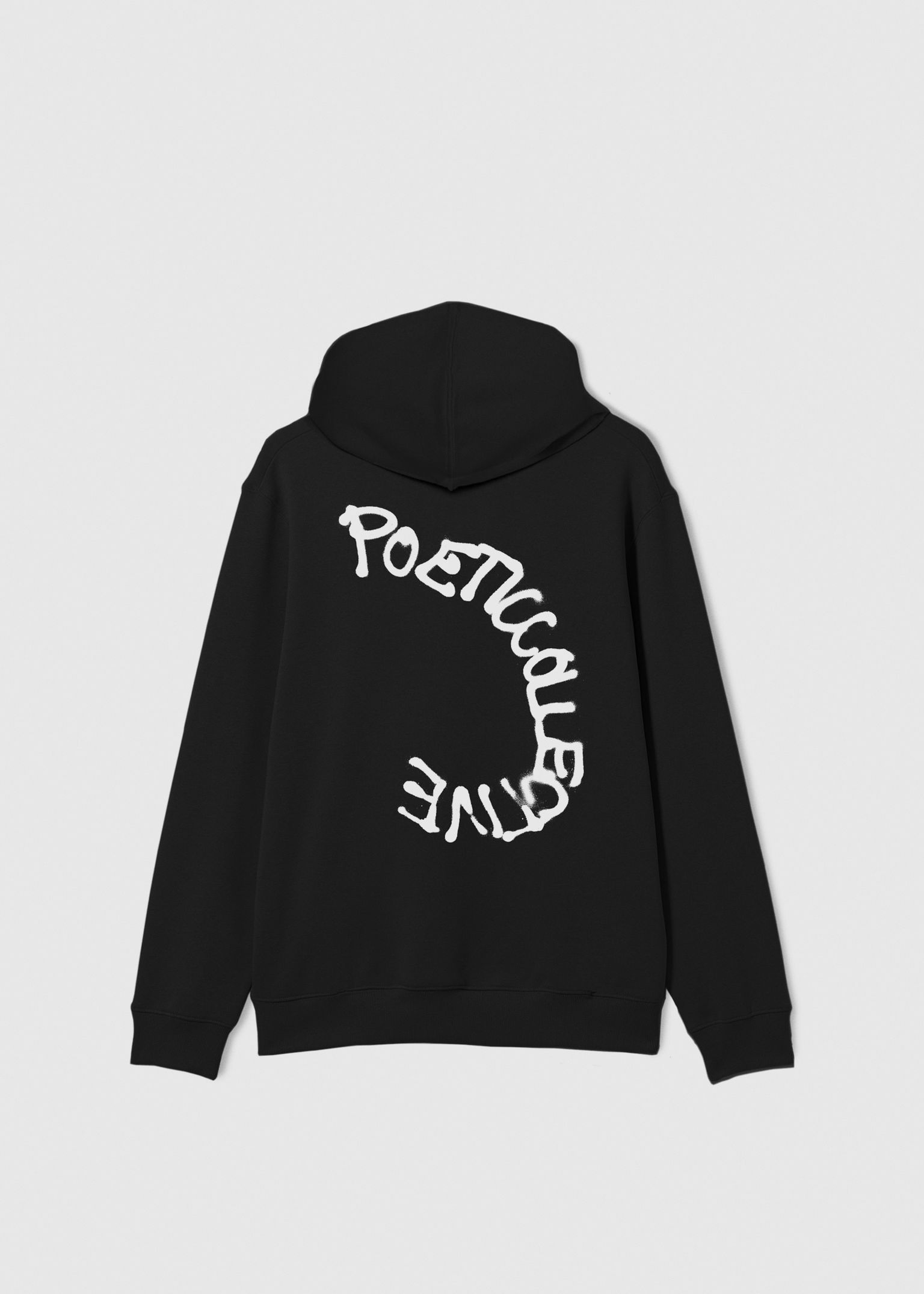 Spray Text Hoodie image