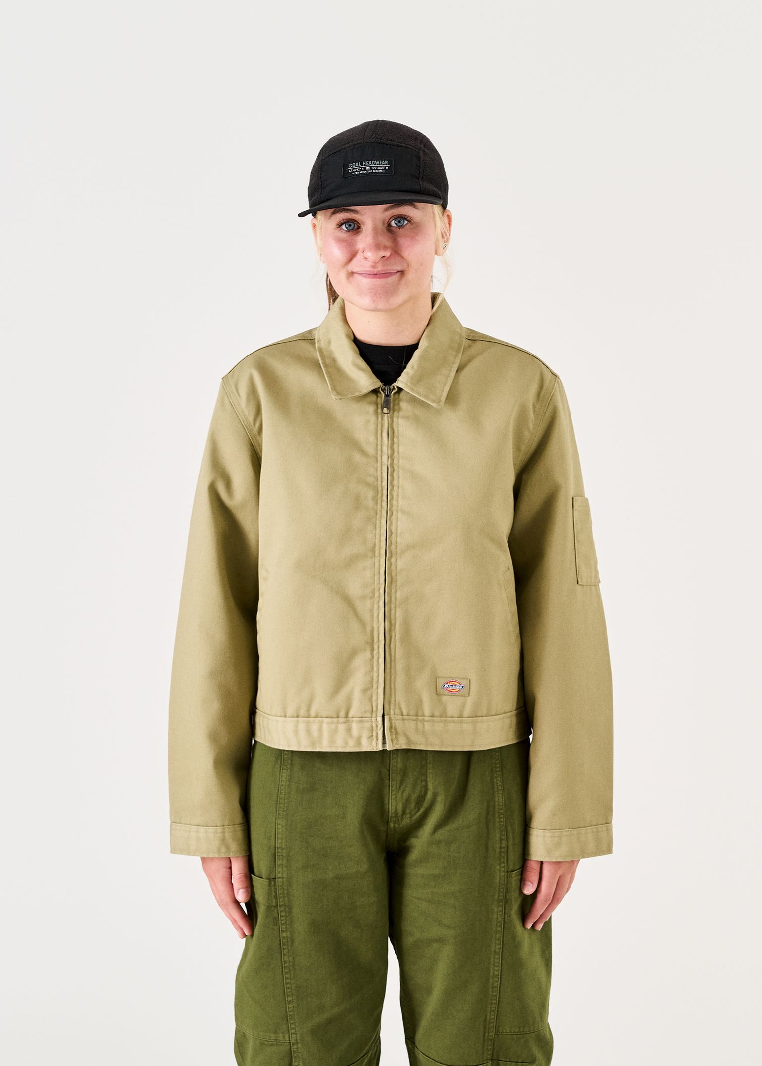 Lined Eisenhower Crop Jacket image