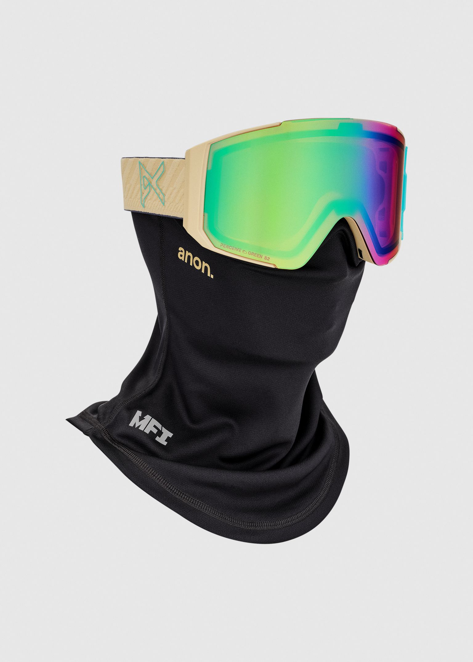Sync Beechwood / Perceive Variable Green Goggles image
