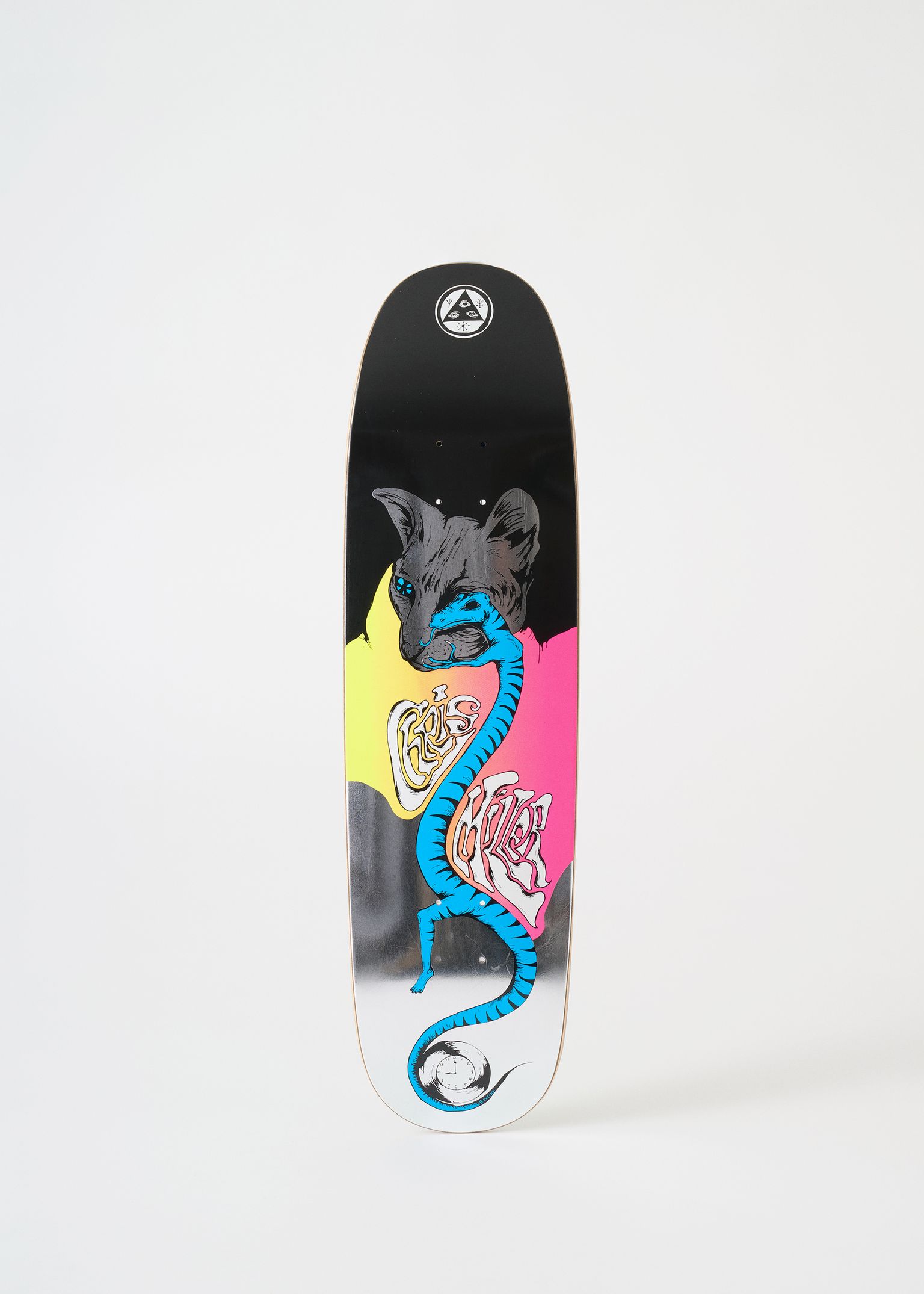 Left Eye Chris Miller on Catblood 2.0 8.72'' Skateboard Deck image