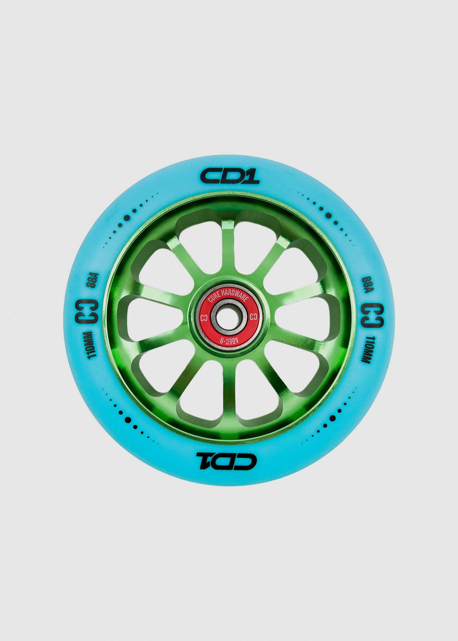 CD1 Spoked Stunt Scooter Wheel 110mm image