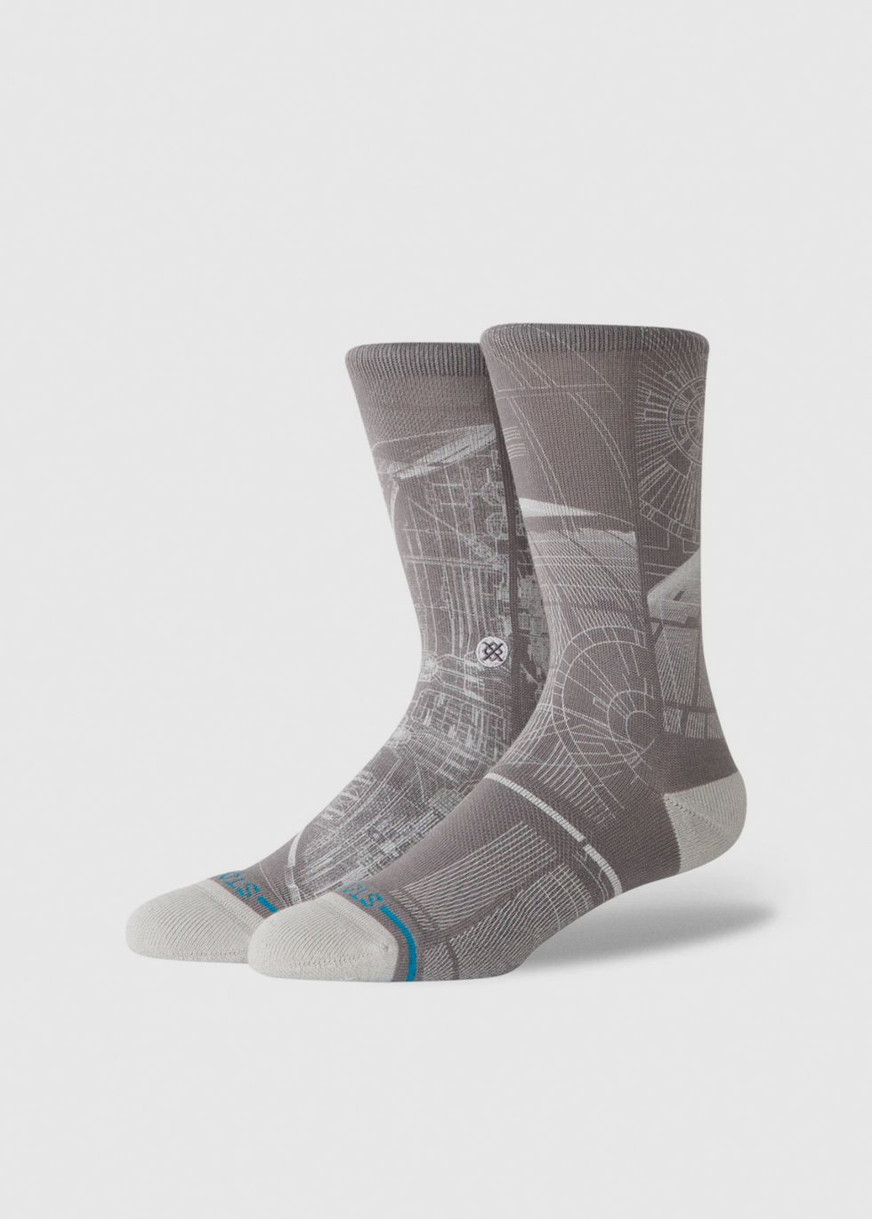 Produktbild von Stance Frankfurt Crew Socken Unisex - Stringgrey