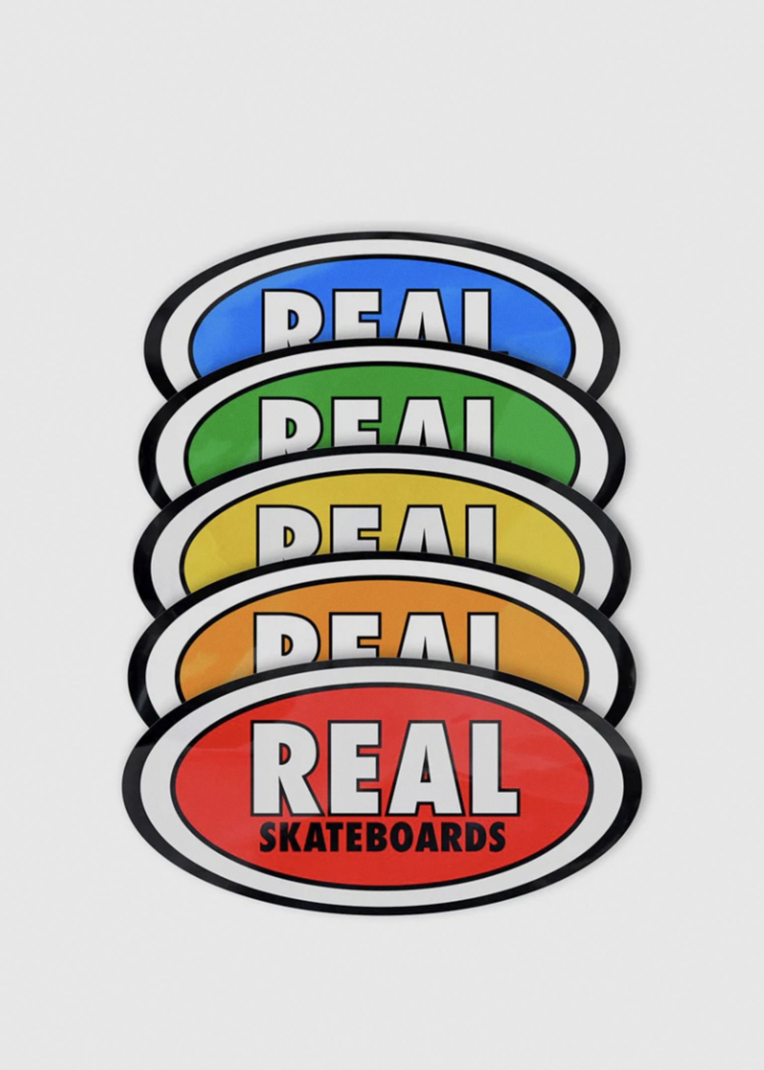 Real Oval Sticker (Assorted) - Size M image