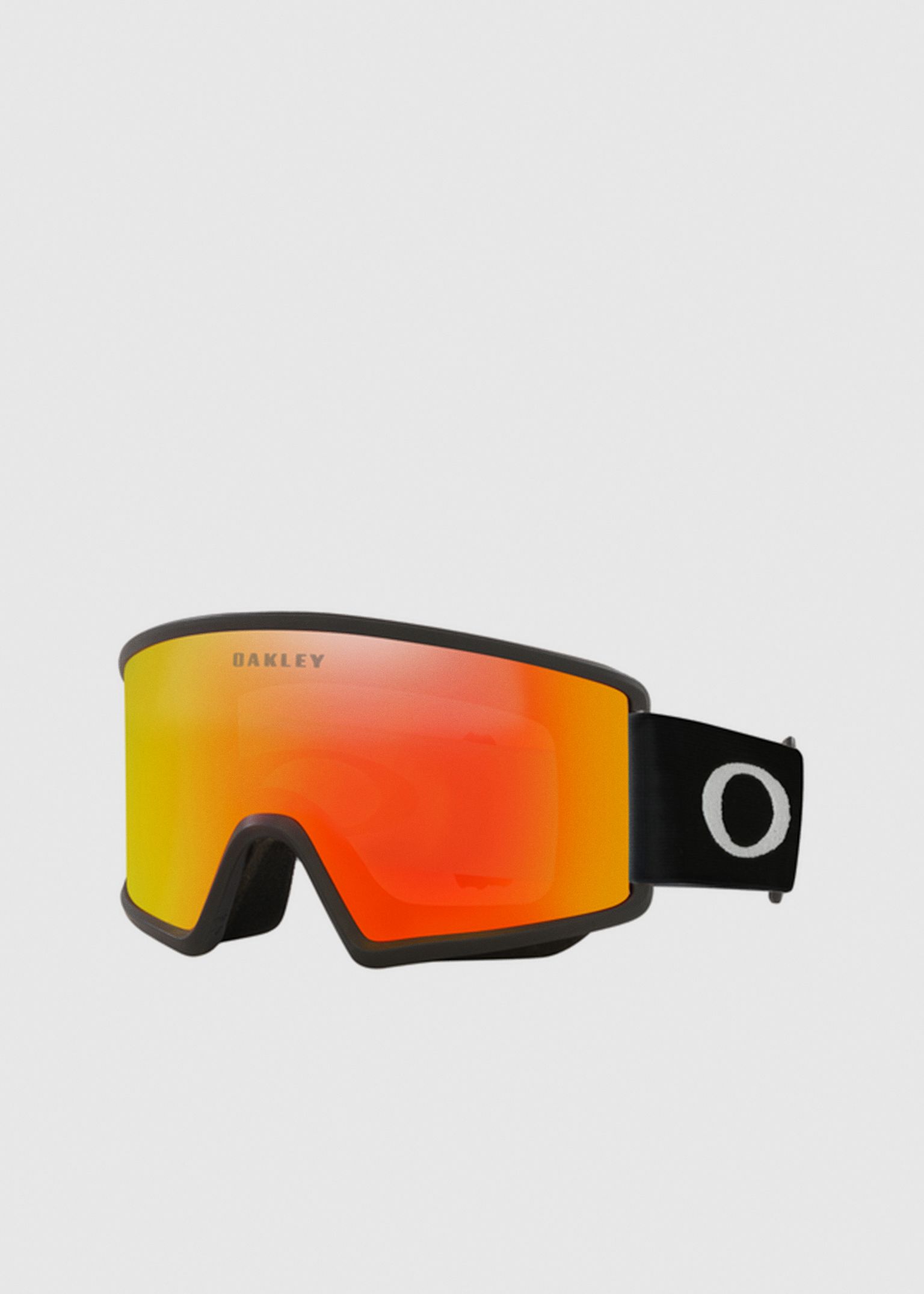 Target Line L Matte Black / Fire Iridium Goggles image