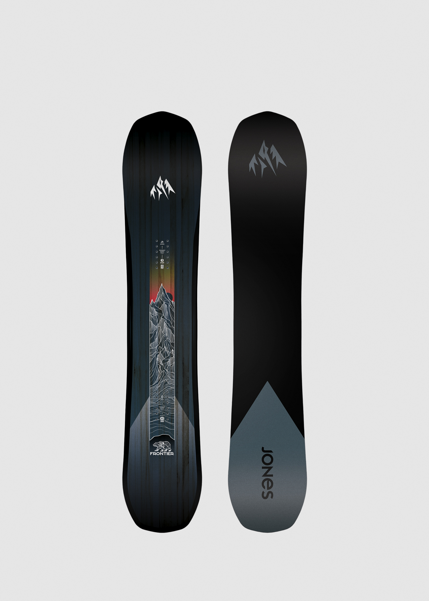 JONES Men's Frontier 159 スノーボード Jones Frontier Snowboard
