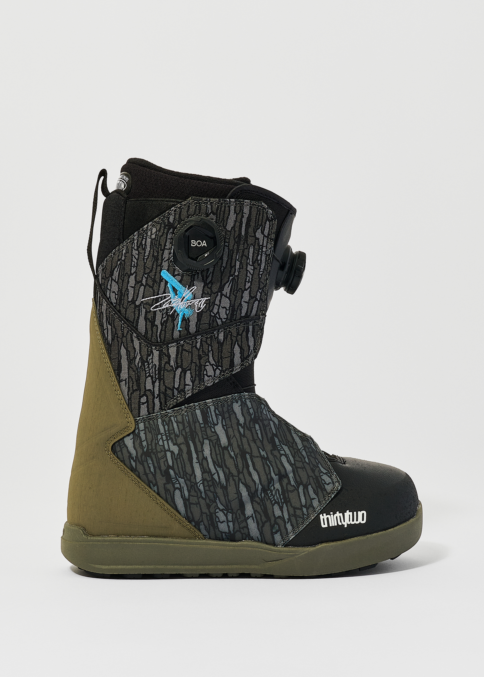 ThirtyTwo Lashed Double BOA ブラック 8.5 MEN'S LASHED WIDE SNOWBOARD BOOTS - ThirtyTwo US