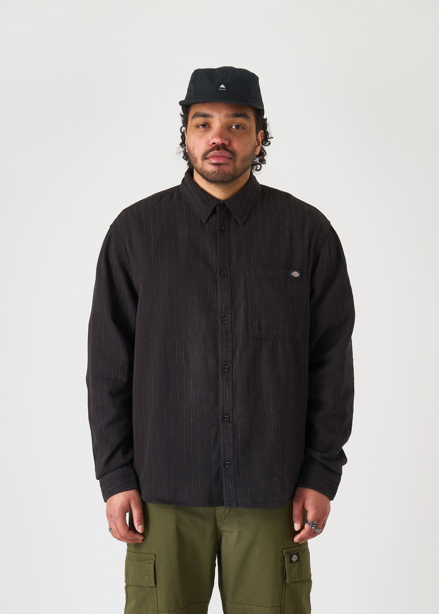 Service Stripe Long Sleeved Shirt image