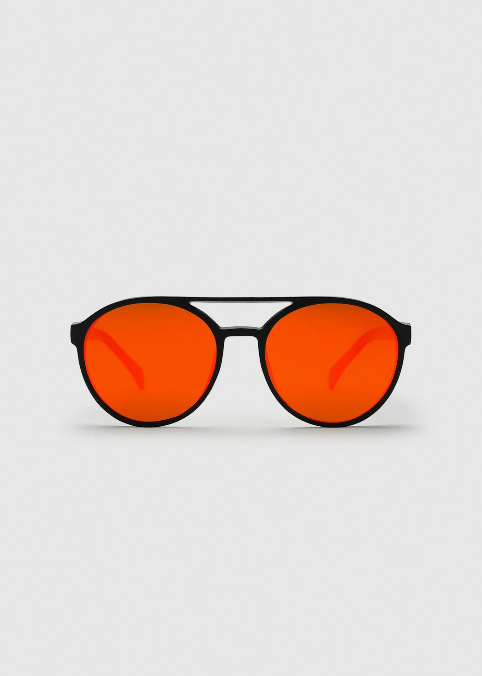 Rickard Matte Black / Red Mirror Polarised Sunglasses image