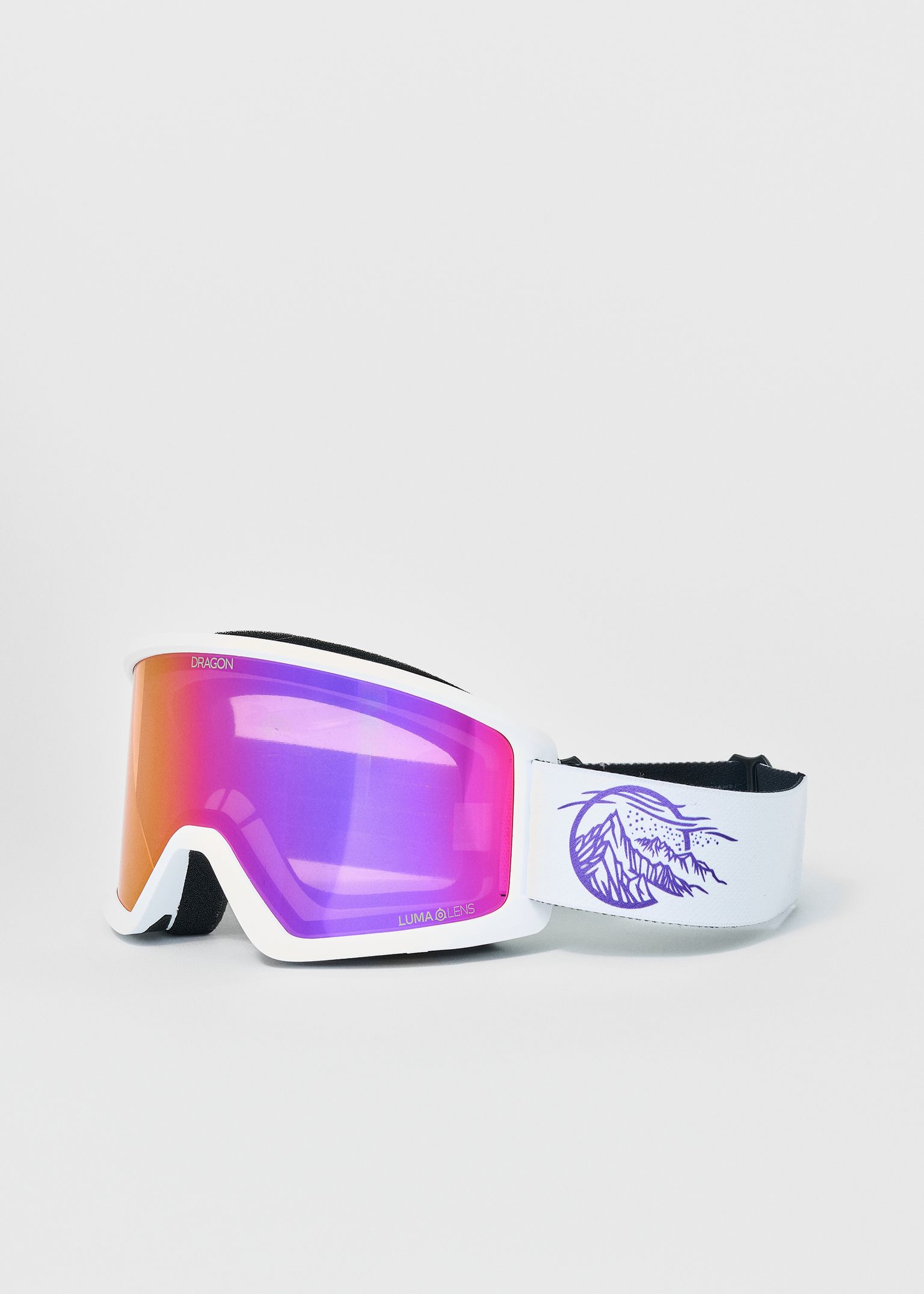 DX3 RP Roberts White / Lumalens Purple Ionized Goggles image