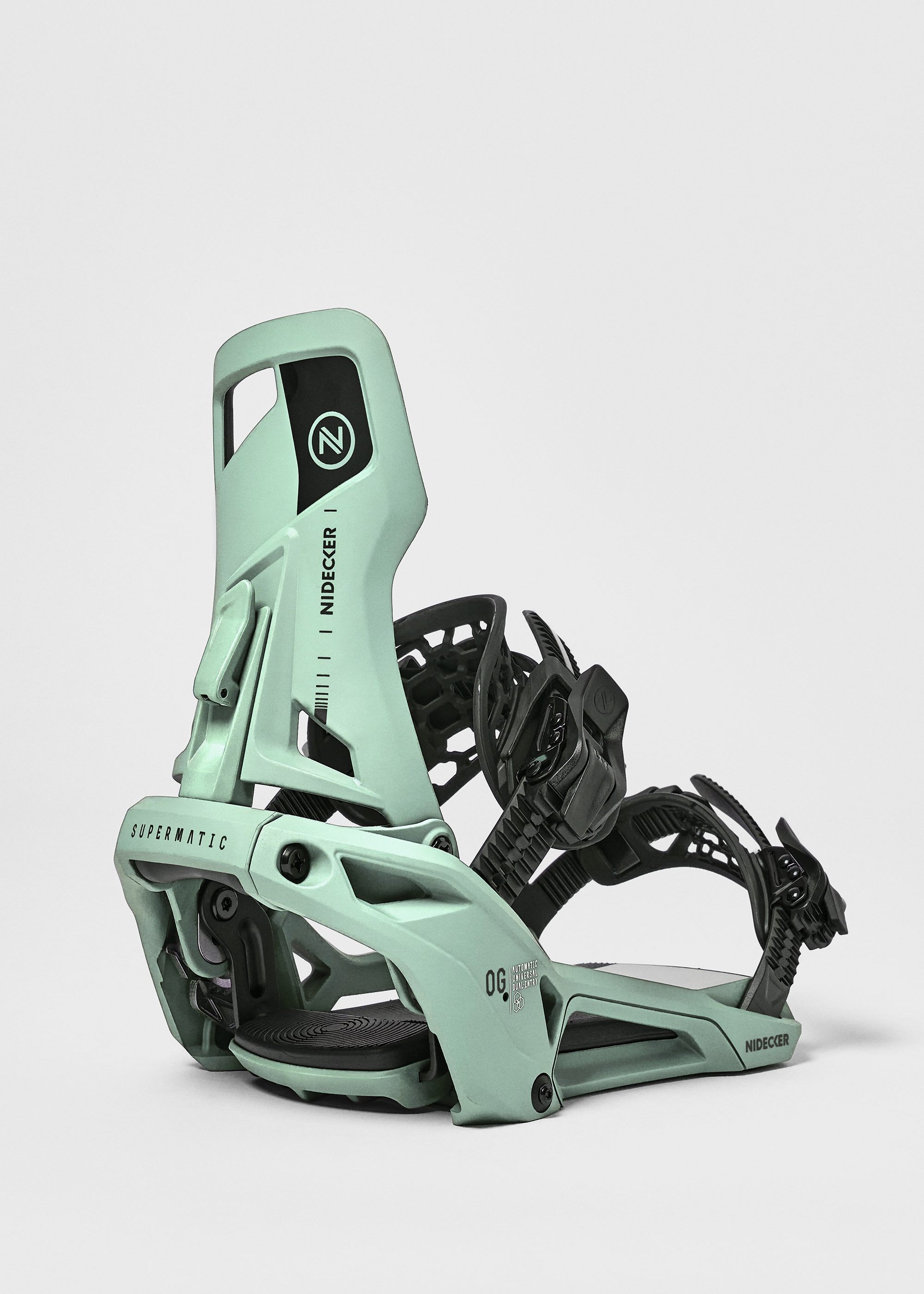 Nidecker Supermatic OG Snowboard Bindings