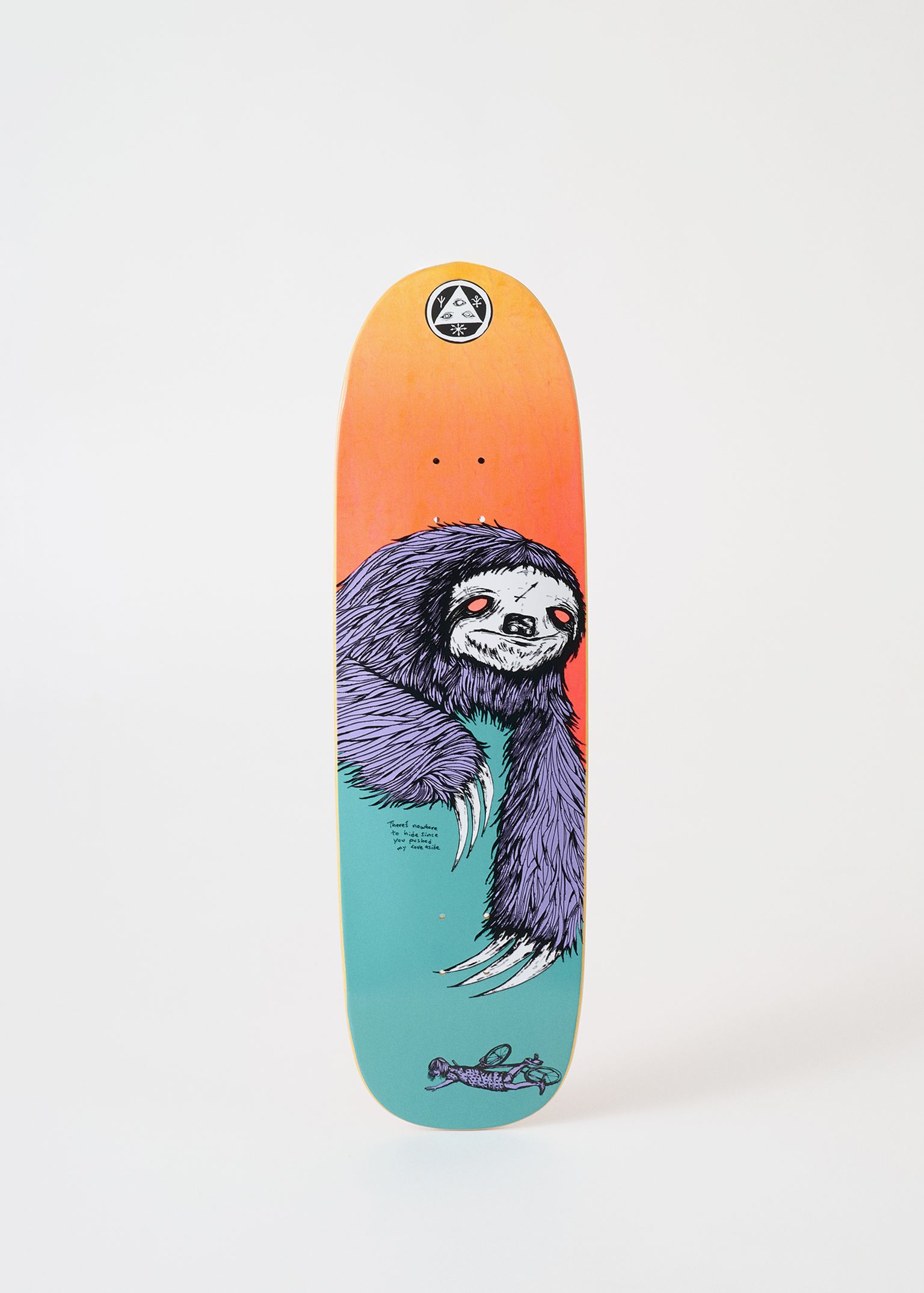 Sloth on Boline 9.25" Skateboard Deck image